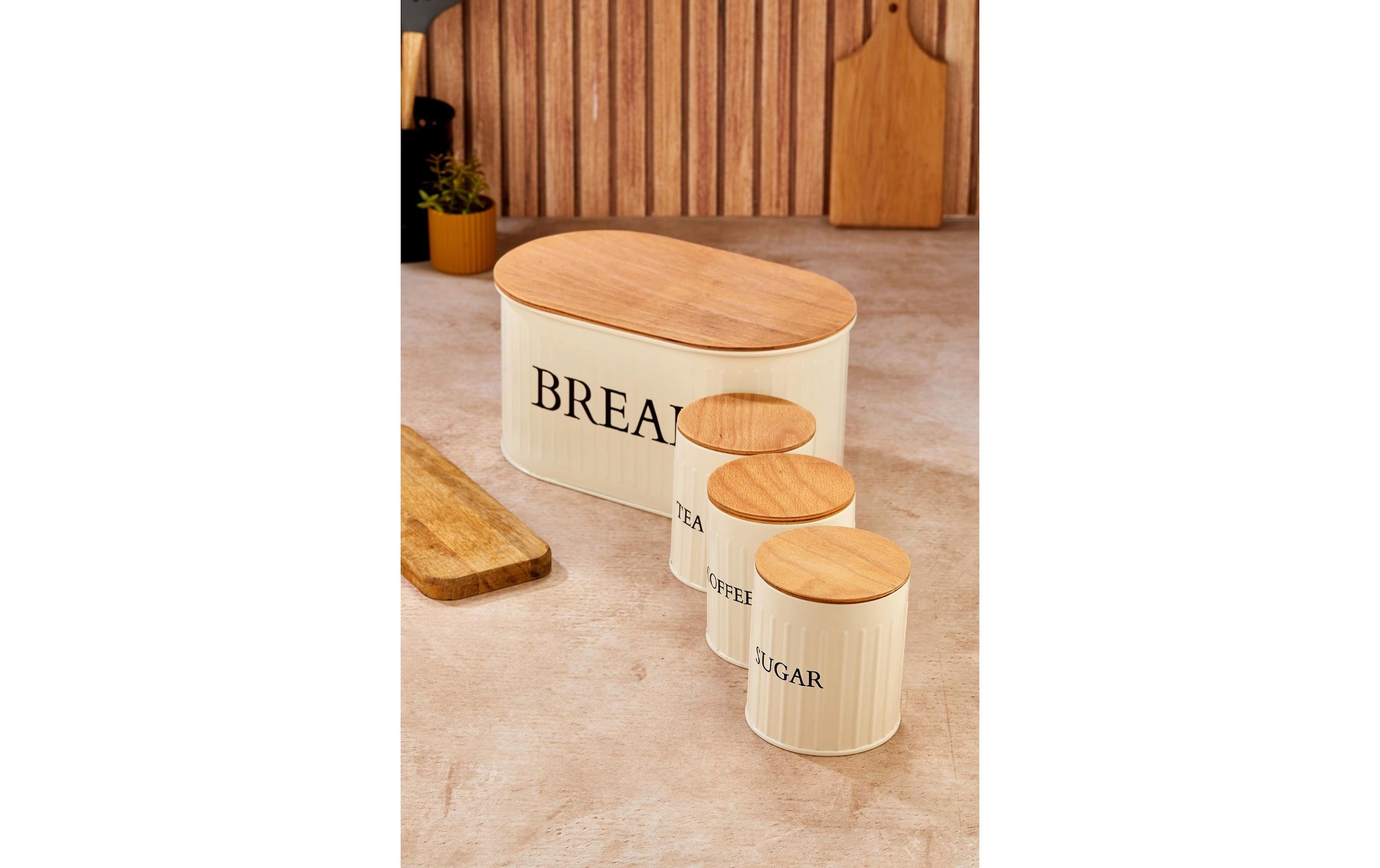 Brotkasten »Hermia M0265«, (4 tlg.)