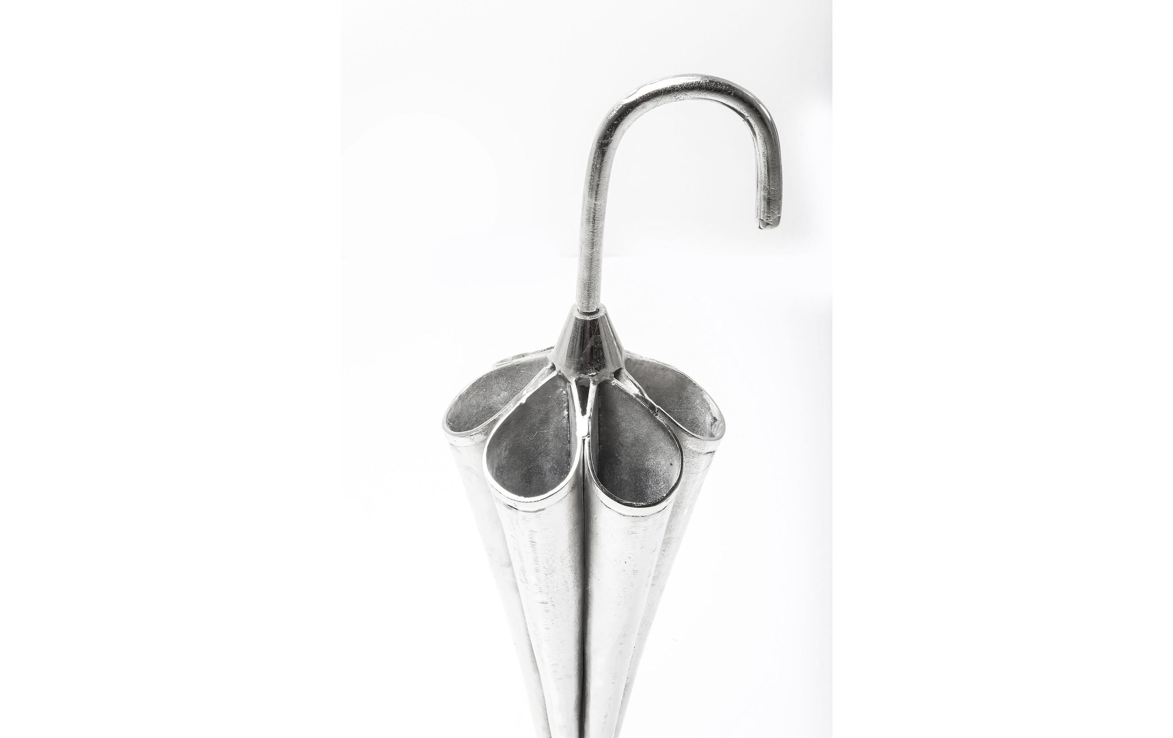 Kare Design Schirmständer »Umbrella 100 cm, Silberfarben«