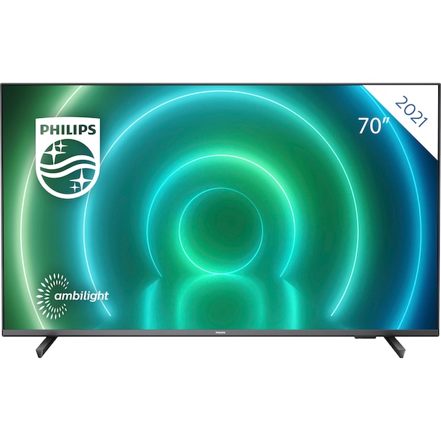➥ Philips LED-Fernseher »70PUS7906/12«, 177 cm/70 Zoll, 4K Ultra HD,  Android TV-Smart-TV, 3-seitiges Ambilight gleich bestellen | Jelmoli-Versand