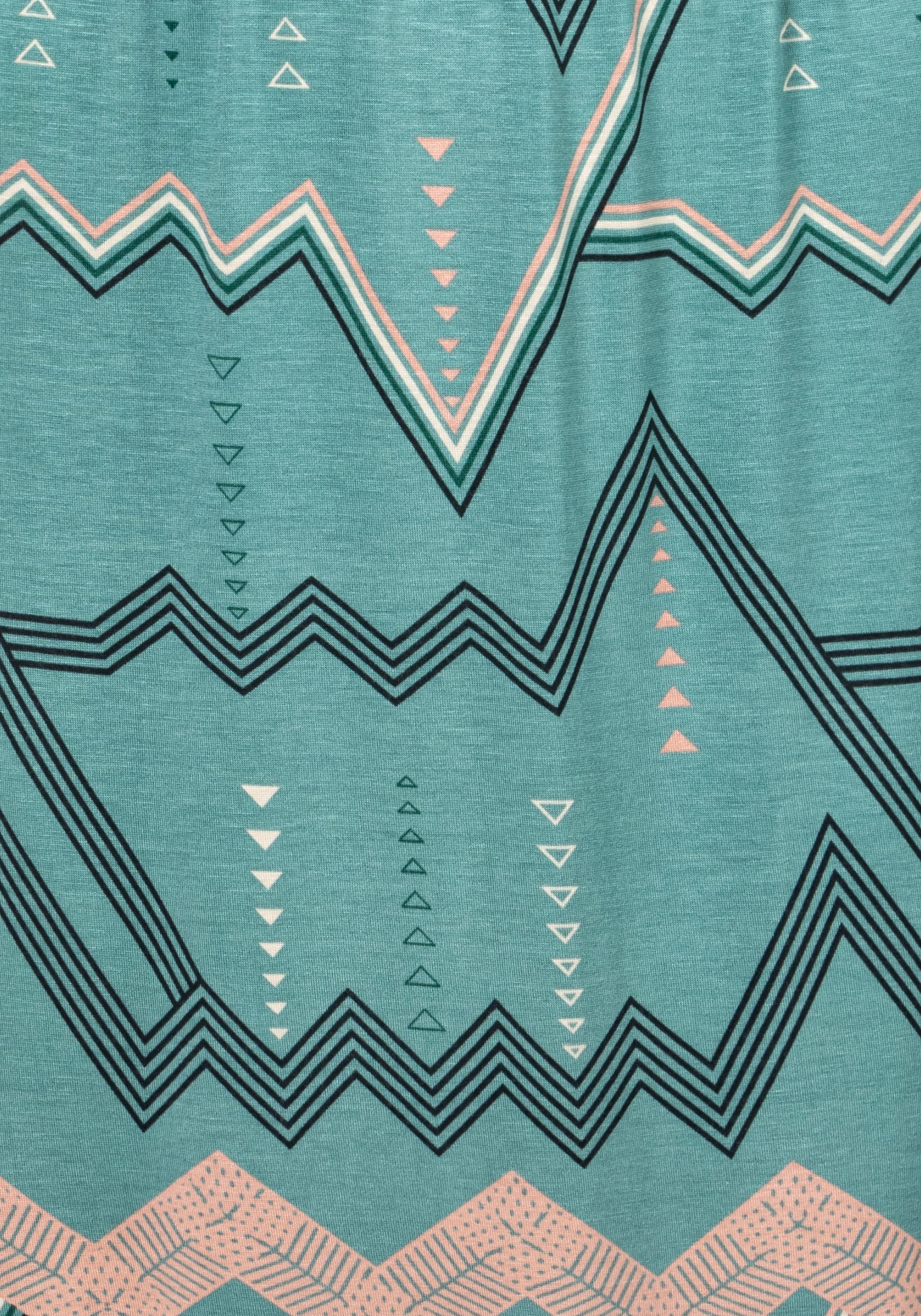 Muster LASCANA online Zick-Zack shoppen Jelmoli-Versand Schweiz bei Sleepshirt, mit grafischem