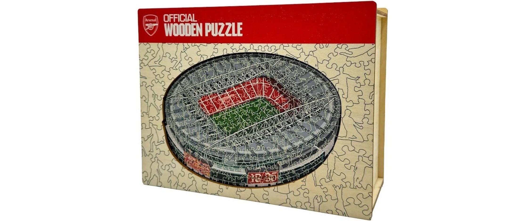 Puzzle »Iconic Arsenal FC – Emirates Stadium«, Holzart: Birke (Herkunftsland: China)