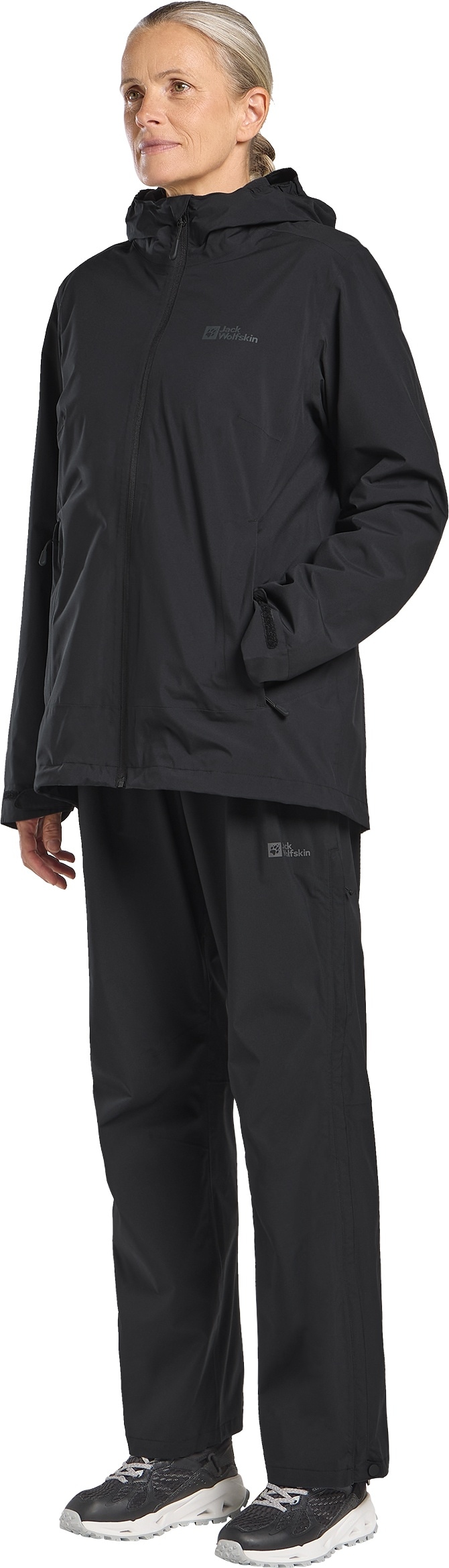 Jack Wolfskin 3-in-1-Funktionsjacke »MOONRISE 3IN1 JKT W«, mit Kapuze