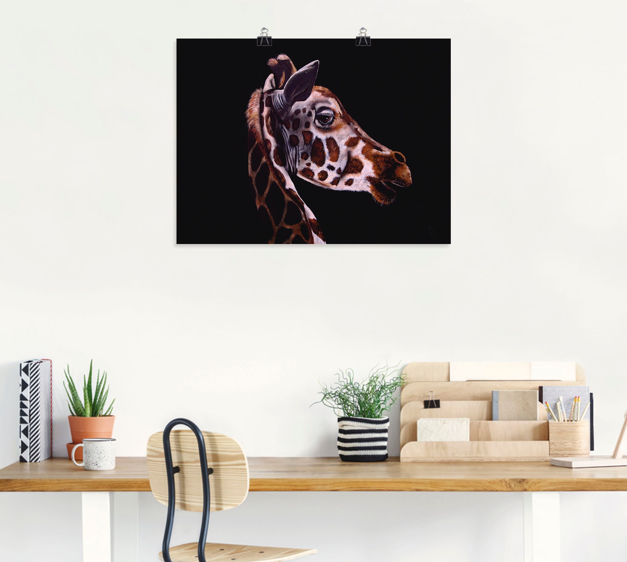 bestellen Grössen Artland Alubild, Wandbild (1 Poster | online Jelmoli-Versand als »Giraffe«, in Wildtiere, versch. St.), oder Leinwandbild, Wandaufkleber