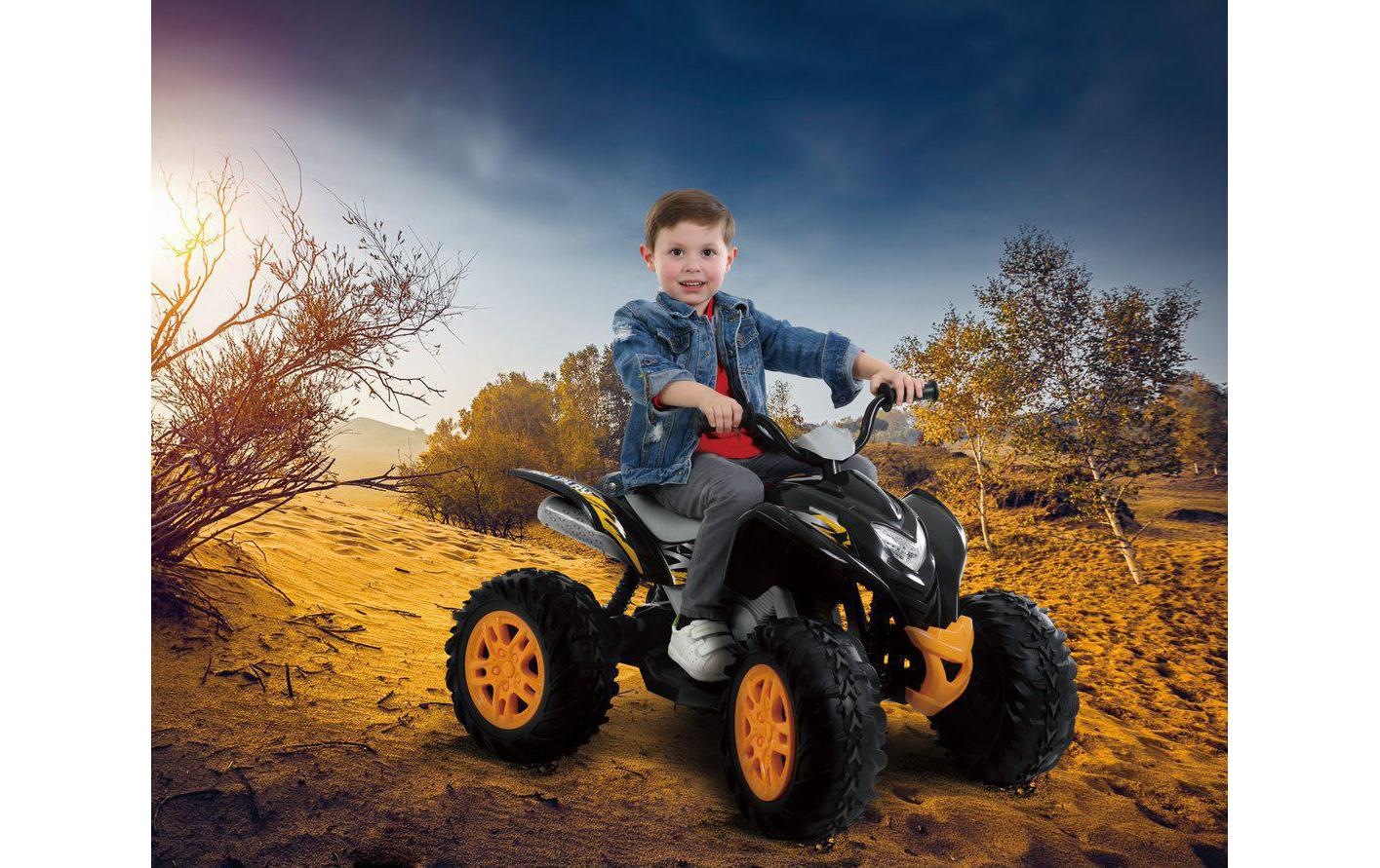 Rollplay Elektro-Kinderquad »Powersport ATV Gelb Schwarz«, ab 3 Jahren, bis 35 kg