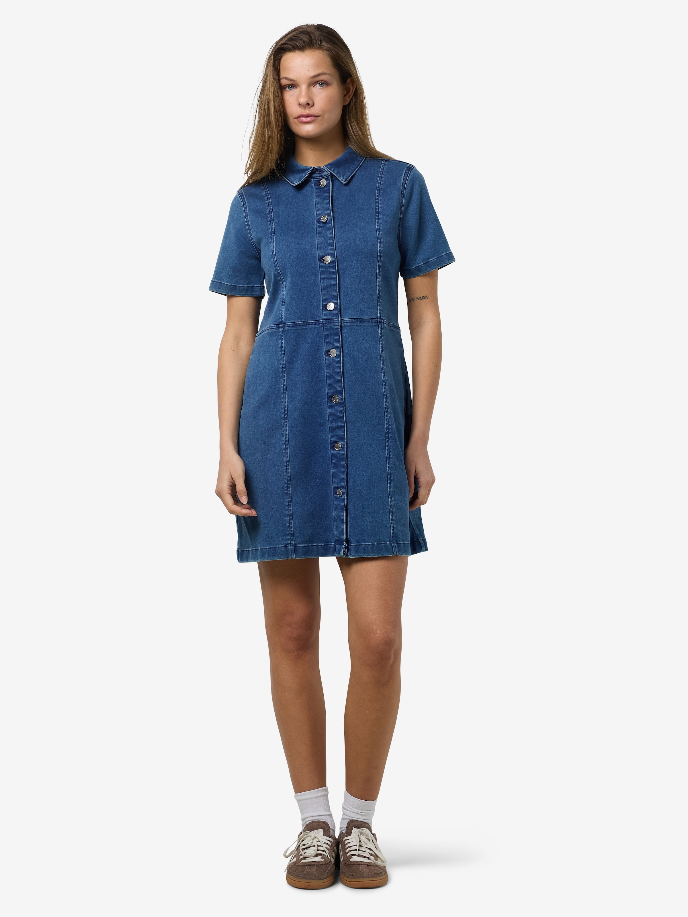 Noisy may Jeanskleid »NMNISA S/S SLIM DENIM DRESS VI534MB NOOS«