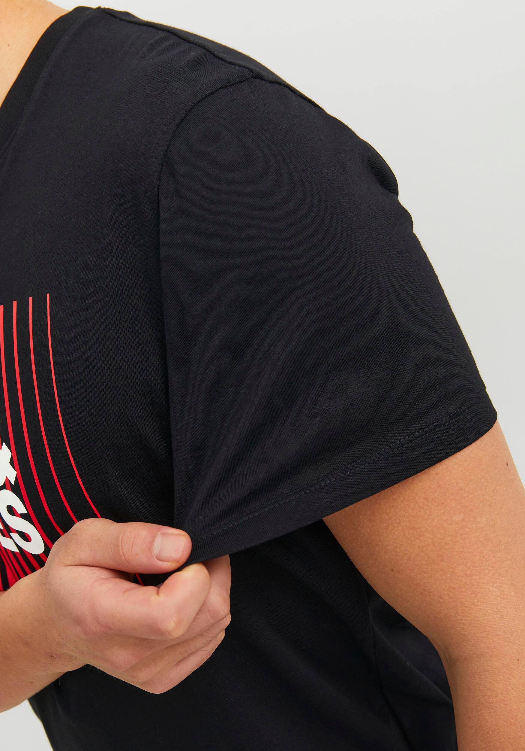 Jack & Jones Rundhalsshirt »JJECORP LOGO TEE PLAY SS O-NECK NOOS«