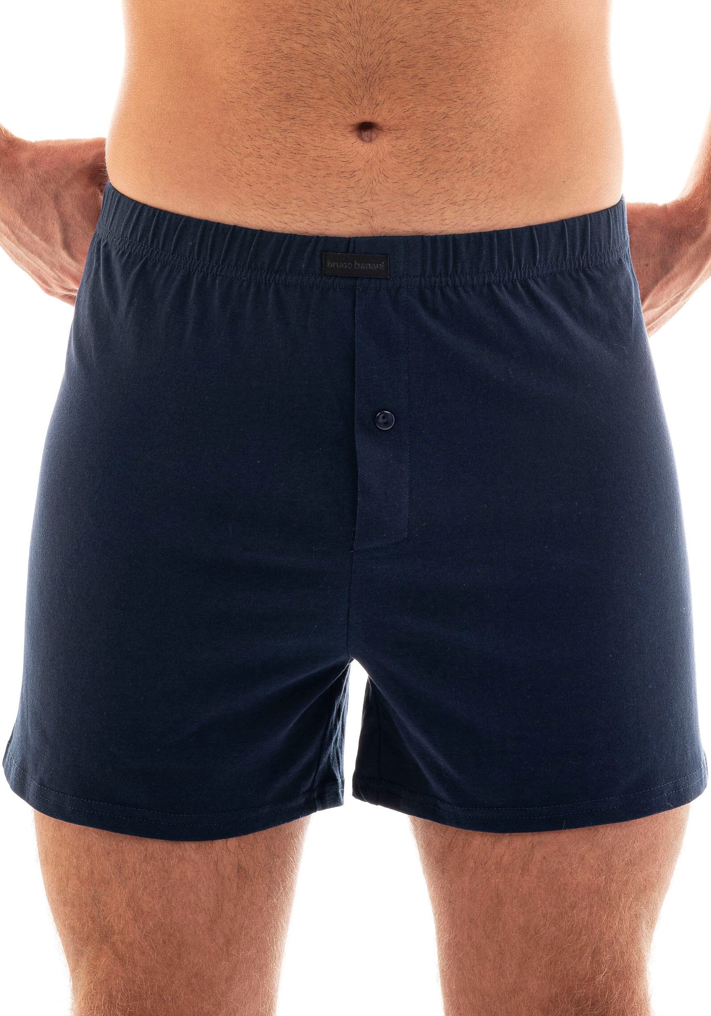 Bruno Banani Weiter Boxer »Loose Fit«, (2er Pack), mit Knopfleiste