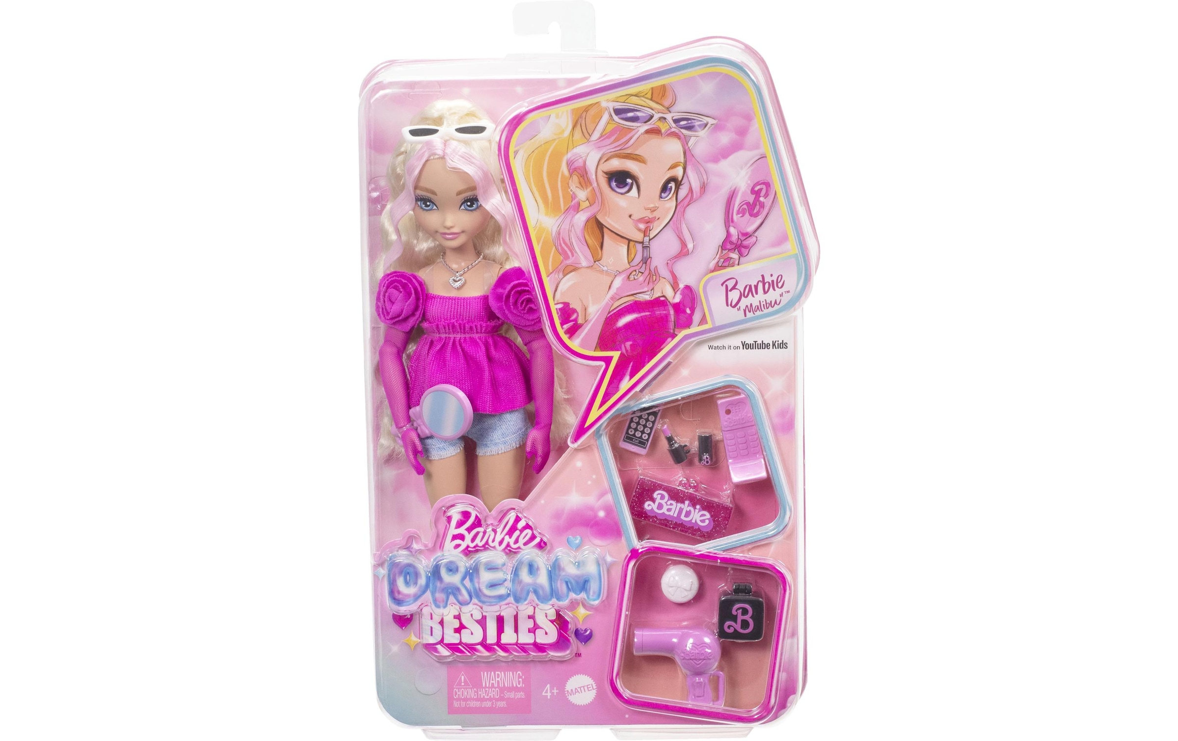 Barbie Anziehpuppe »Dream Besties Malibu«