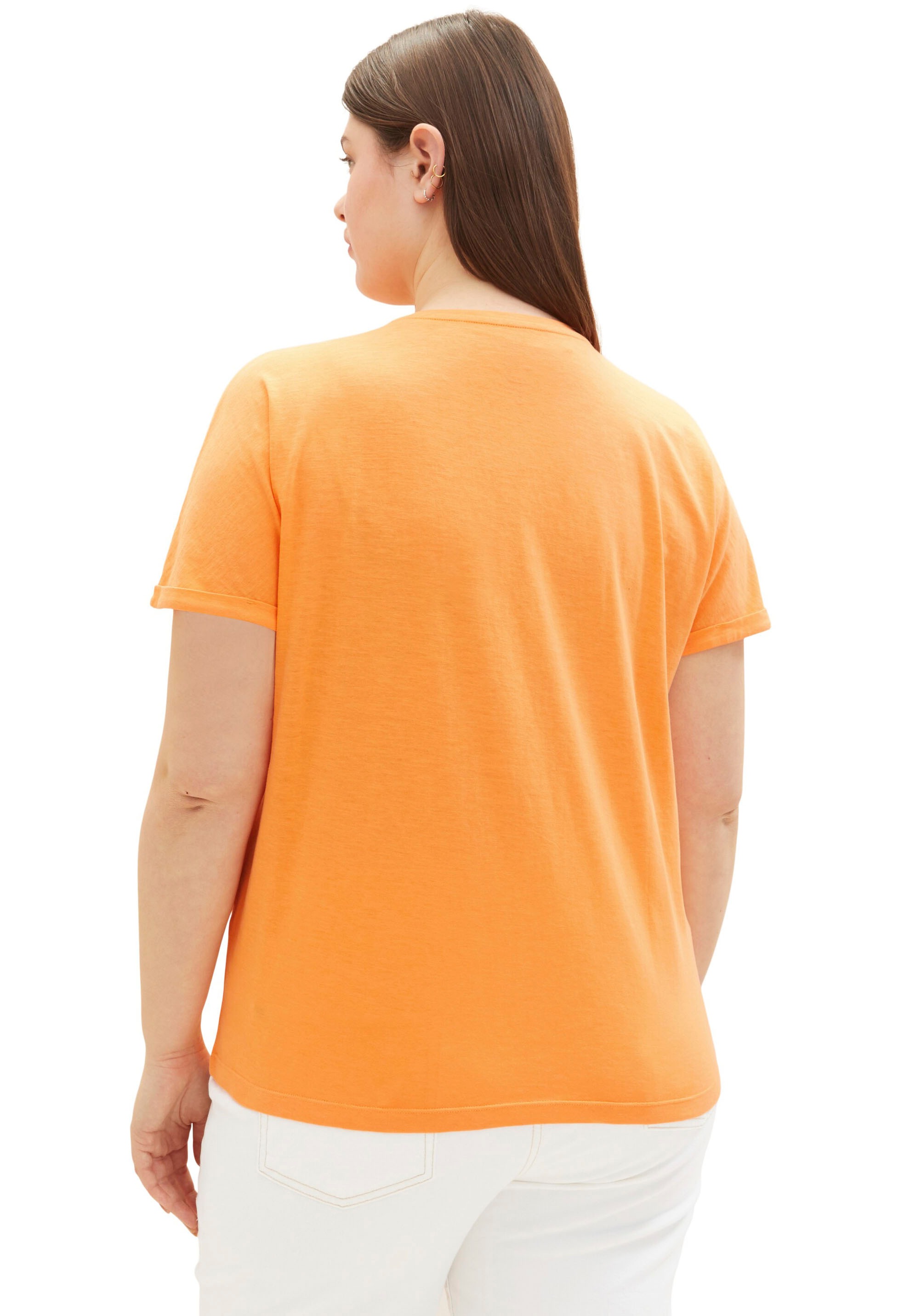 TOM TAILOR PLUS T-Shirt, mit Rundhalsausschnitt - NEUE KOLLEKTION
