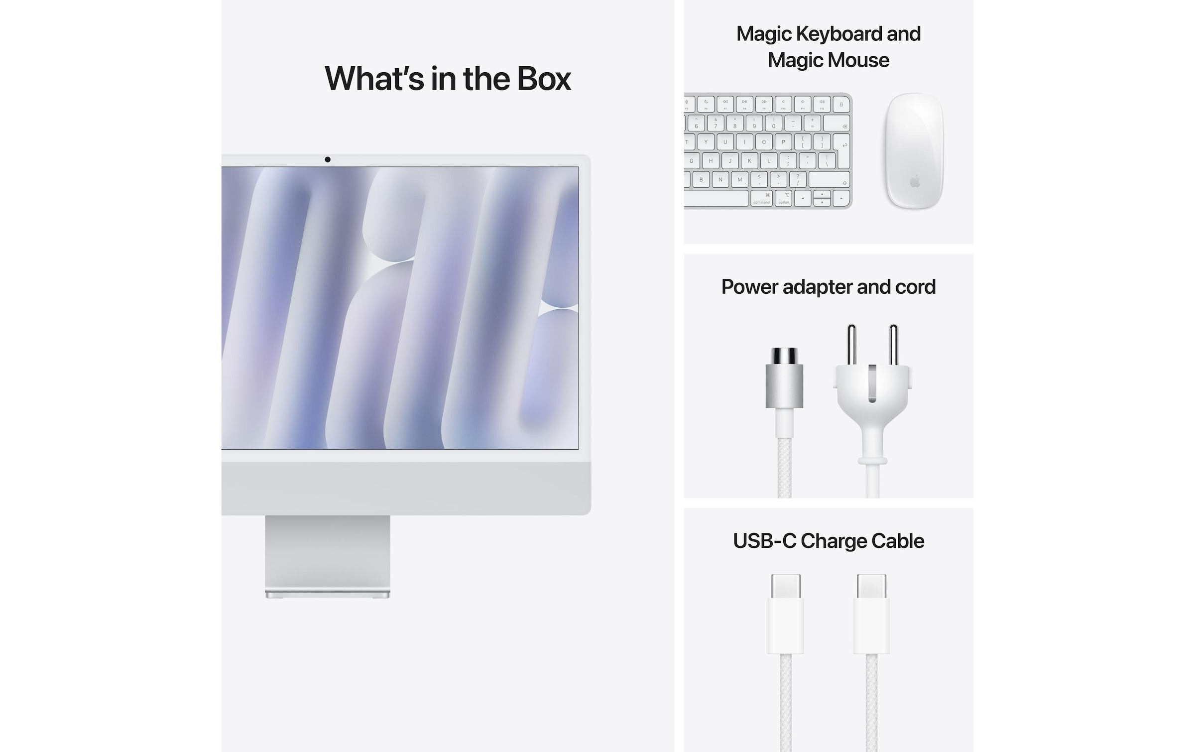 Apple iMac 24 Zoll, M4 Chip, 8C CPU, 8C GPU