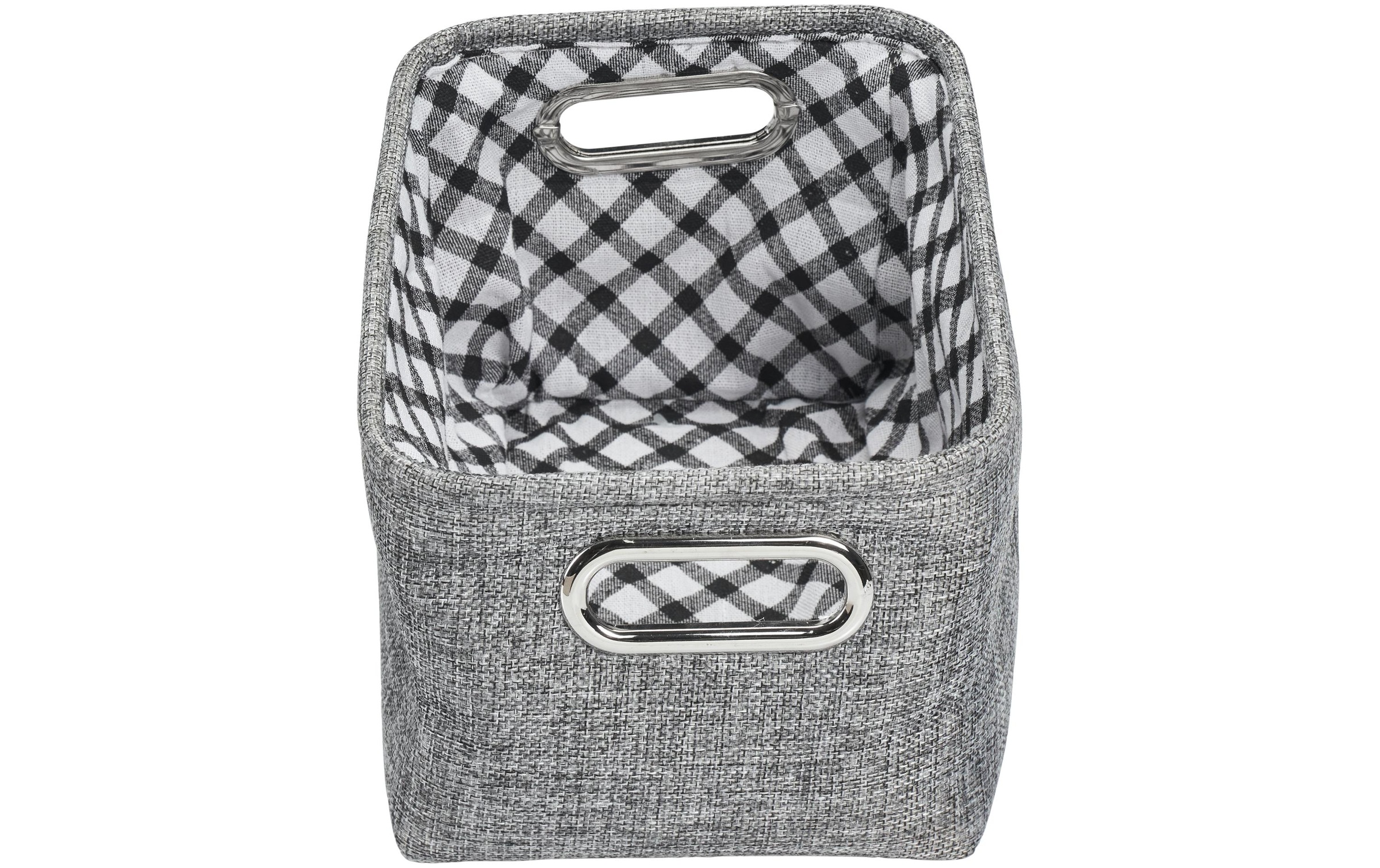 diaqua® Aufbewahrungskorb »Butterfly 28 x 19 x 16 cm, Grau«, (1 St.)