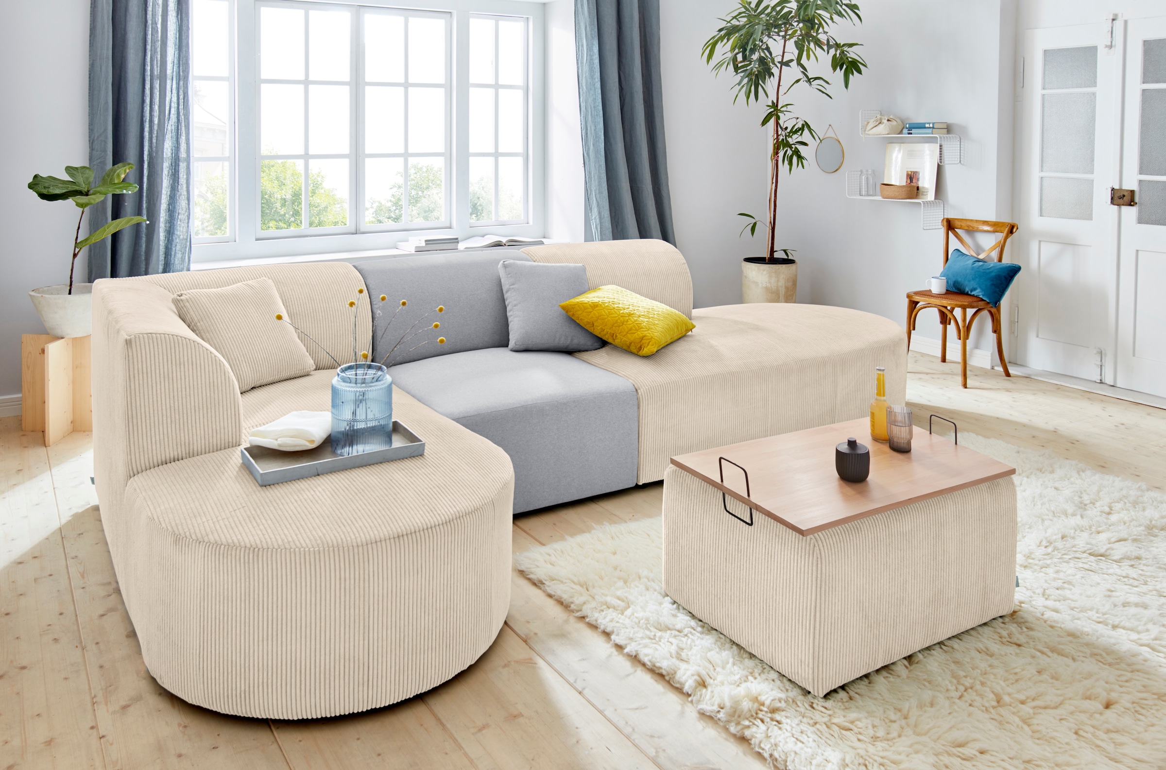 andas Sofa-Eckelement »Alesund«, als Einzelelement oder Modulteil