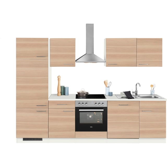 ❤ wiho Küchen Küchenzeile »Zell«, ohne E-Geräte, Breite 280 cm kaufen im  Jelmoli-Online Shop
