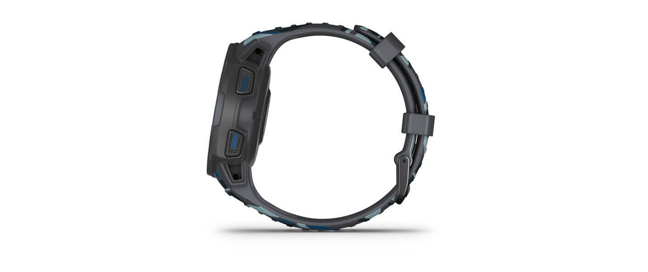 Garmin Smartwatch »GARMIN GPS-Sportuhr Instinct Solar«, (2,2 cm / 0,9 Zoll), Android Wear,)