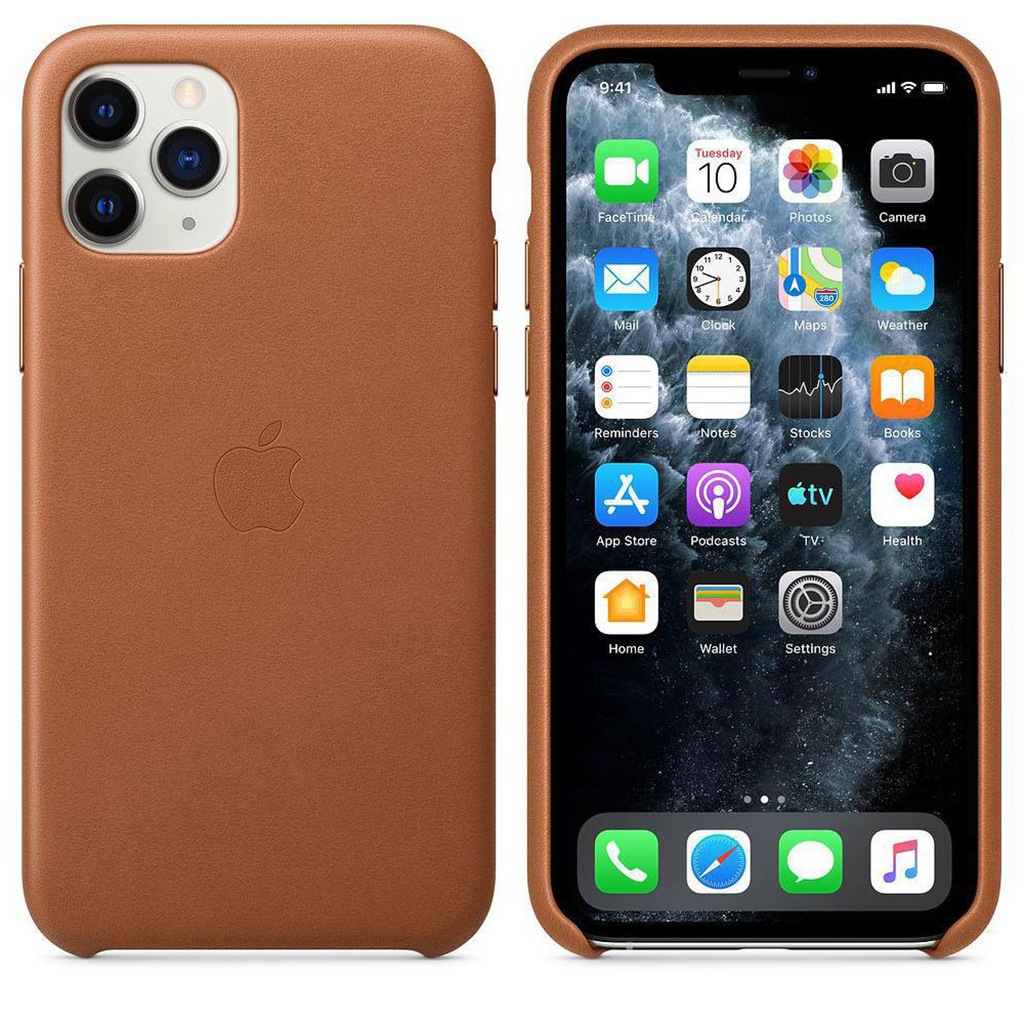 Apple Smartphone-Hülle »Apple iPhone 11 P Leder Case Saddle Brown«, 14,73 cm (5,8 Zoll), MWYD2ZM/A