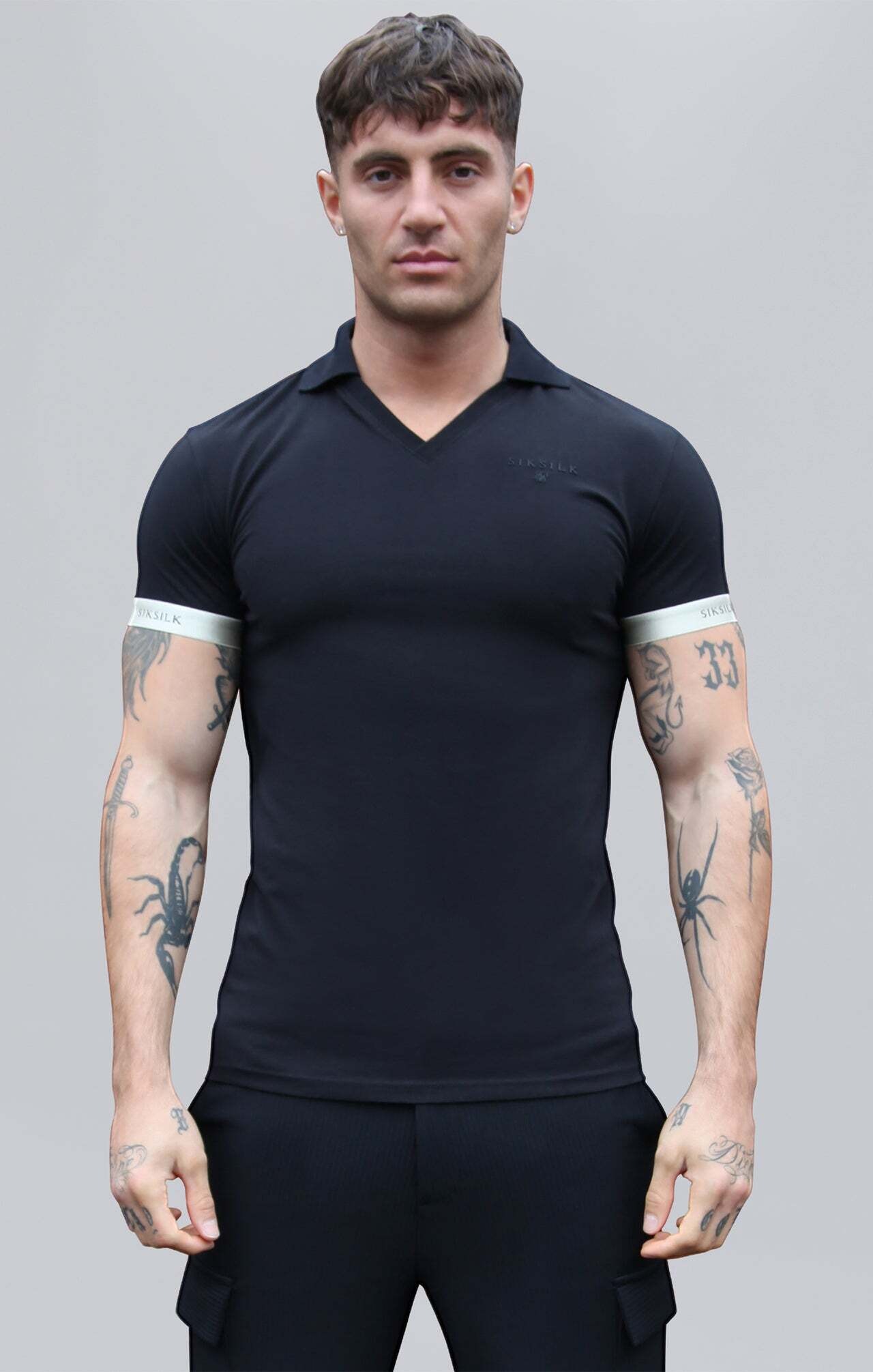 T-Shirt »Siksilk T-Shirt Polo T-Shirt«