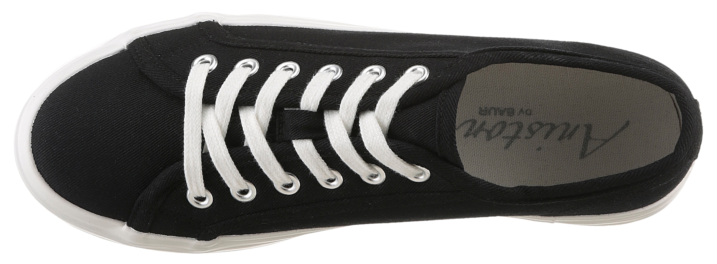Aniston SHOES Plateausneaker, Freízeitschuh, Basic-Sneaker, Schnürschuh - NEUE KOLLEKTION
