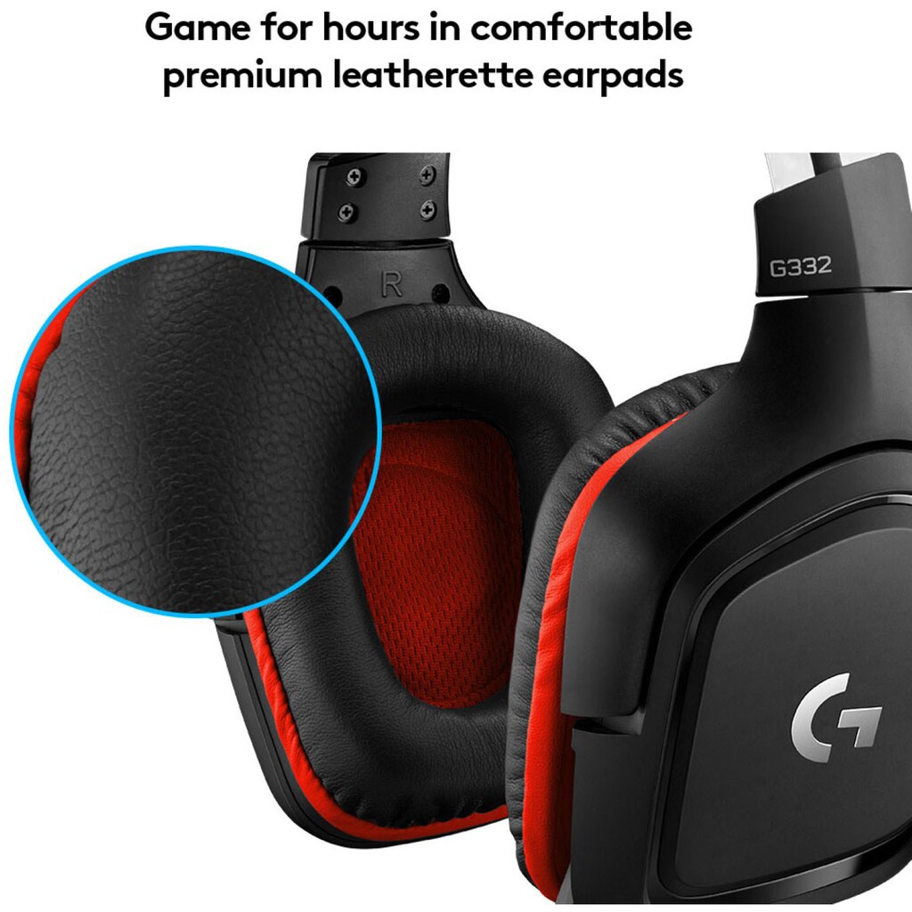 Logitech G Gaming-Headset »G332 - LEATHERETTE - EMEA«