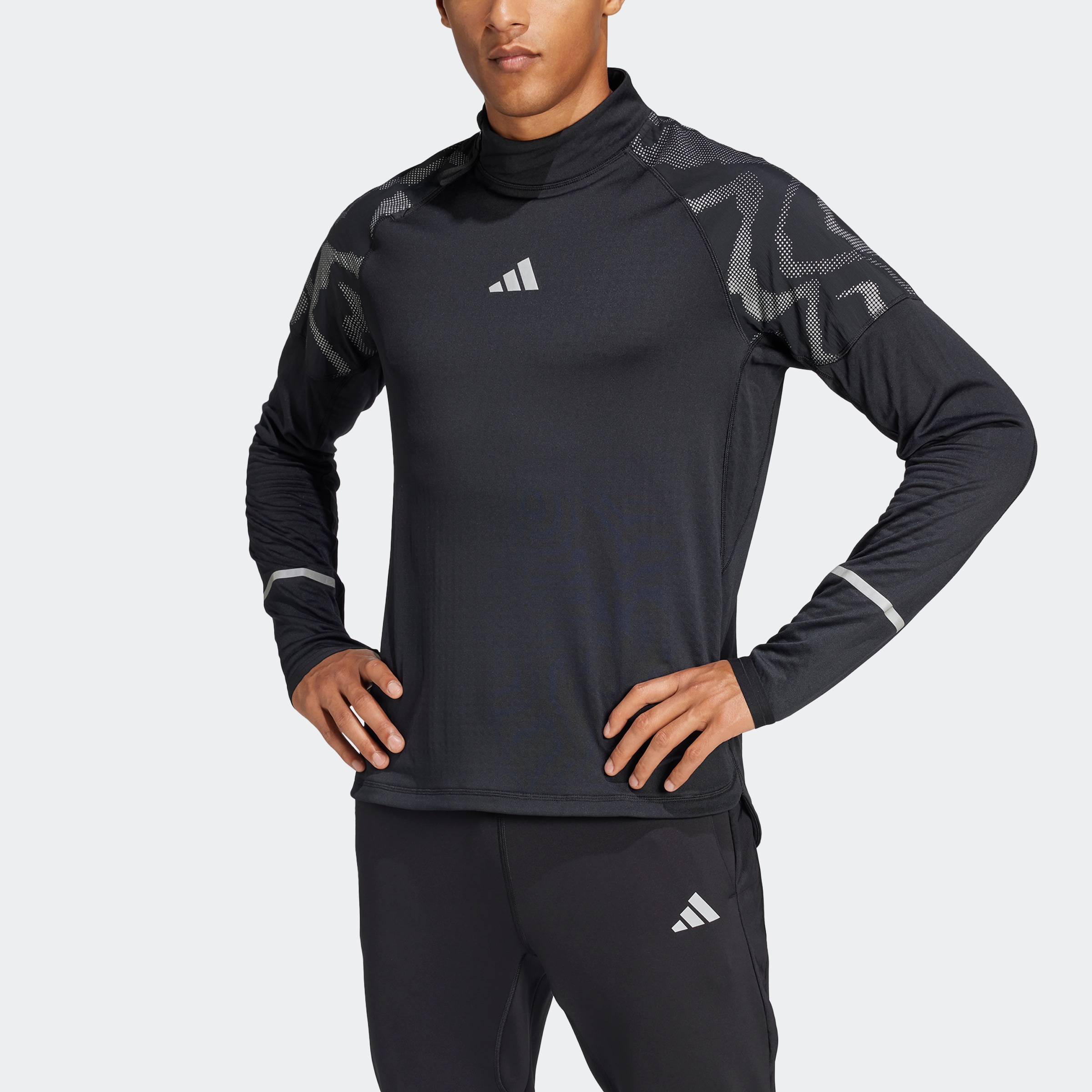 adidas Performance Rollkragenshirt »ULT HIVIS 1/2 M«, Running Langarmshirt