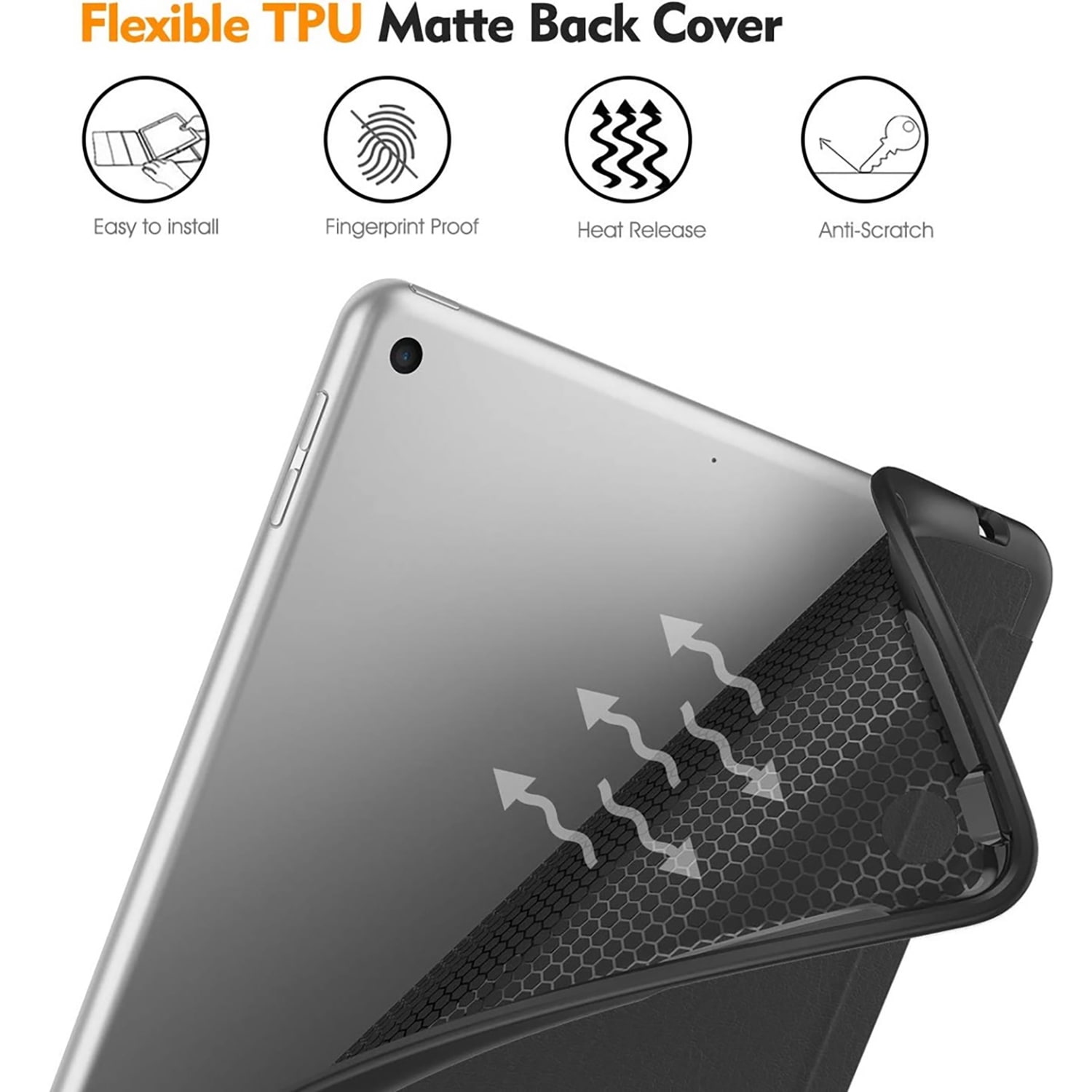 4smarts Tablet-Hülle »Folio Case Basic für Apple iPad 11" (2025)/10.9" (10.Gen)«, iPad 11" (2025)-iPad 10.9" (10. Gen.), Backcover, Schutzhülle, Tabletschutzhülle, Case, Schutzcase, stossfest