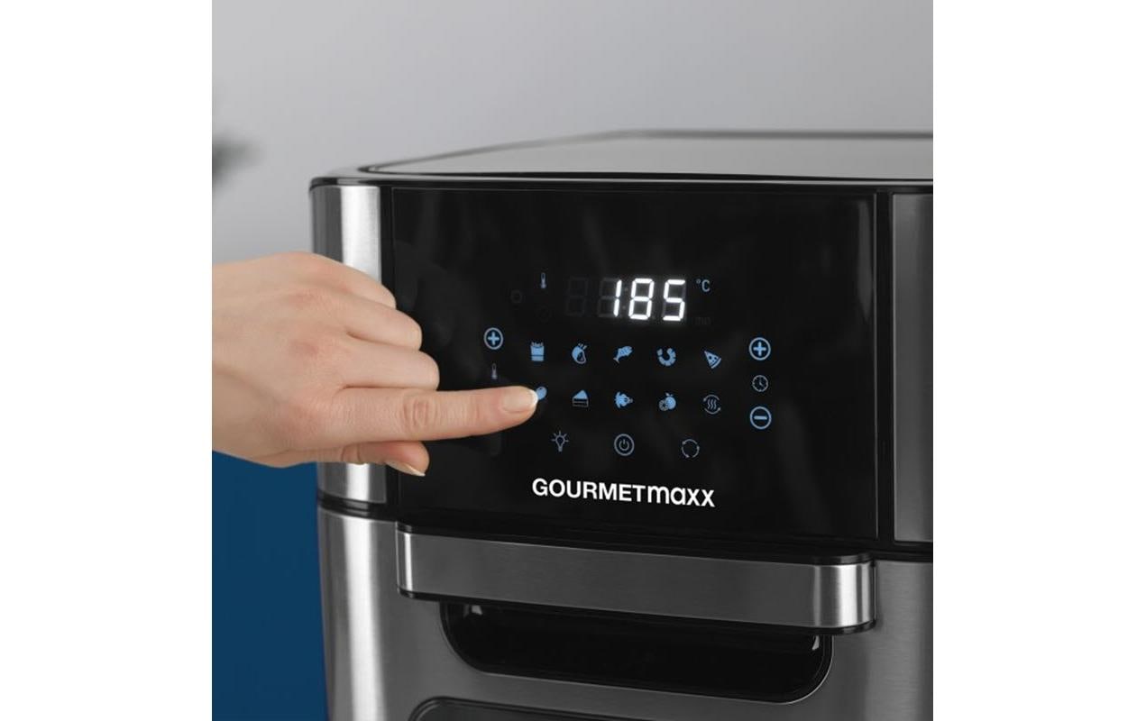 GOURMETmaxx Heissluftfritteuse »Heissluft-Fritteuse«, 1800 W, Fassungsvermögen 12 l