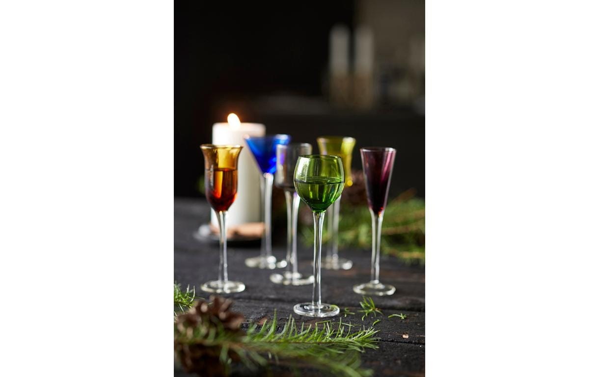 Schnapsglas »Lyngby Coloured Glas 6 Stück, assortiert«