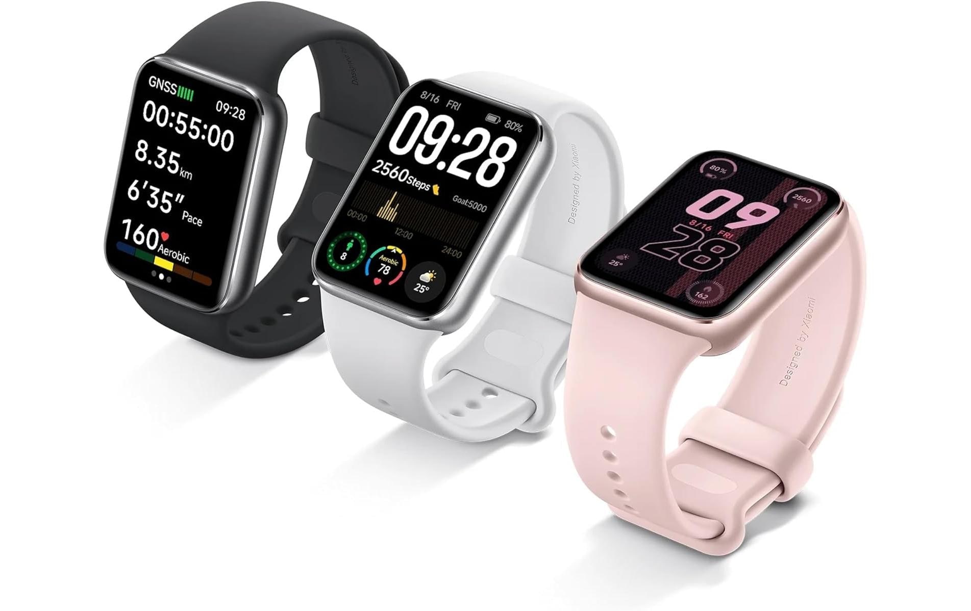 Xiaomi Fitnessuhr »Smart Band 9 Pro«, (/ 1.74 Zoll), Kompass, integriertes GPS