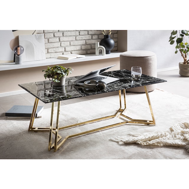 SalesFever Couchtisch, Tischplatte im Marmor-Design online bestellen |  Jelmoli-Versand