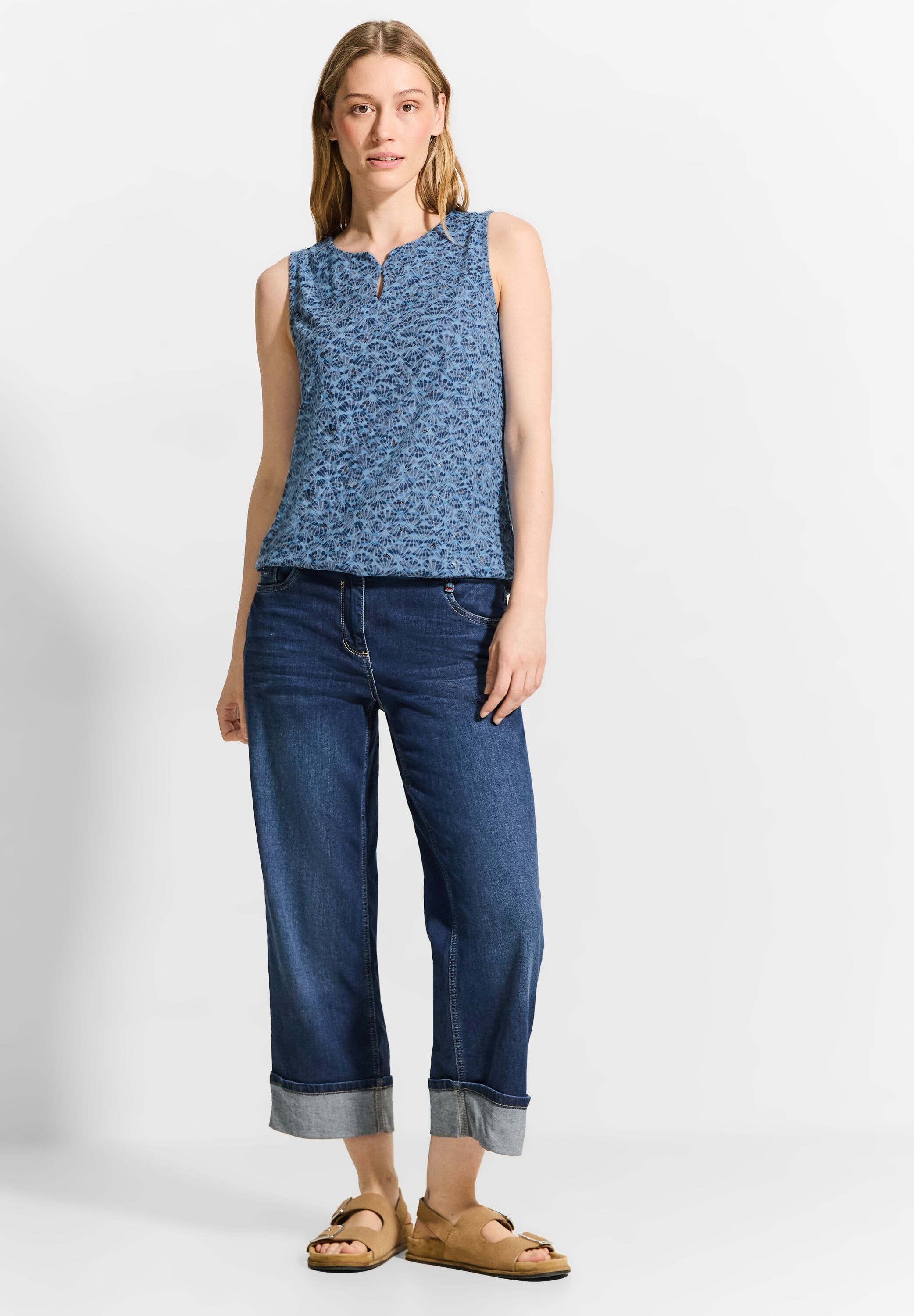 Cecil Shirttop, mit All-Over Print