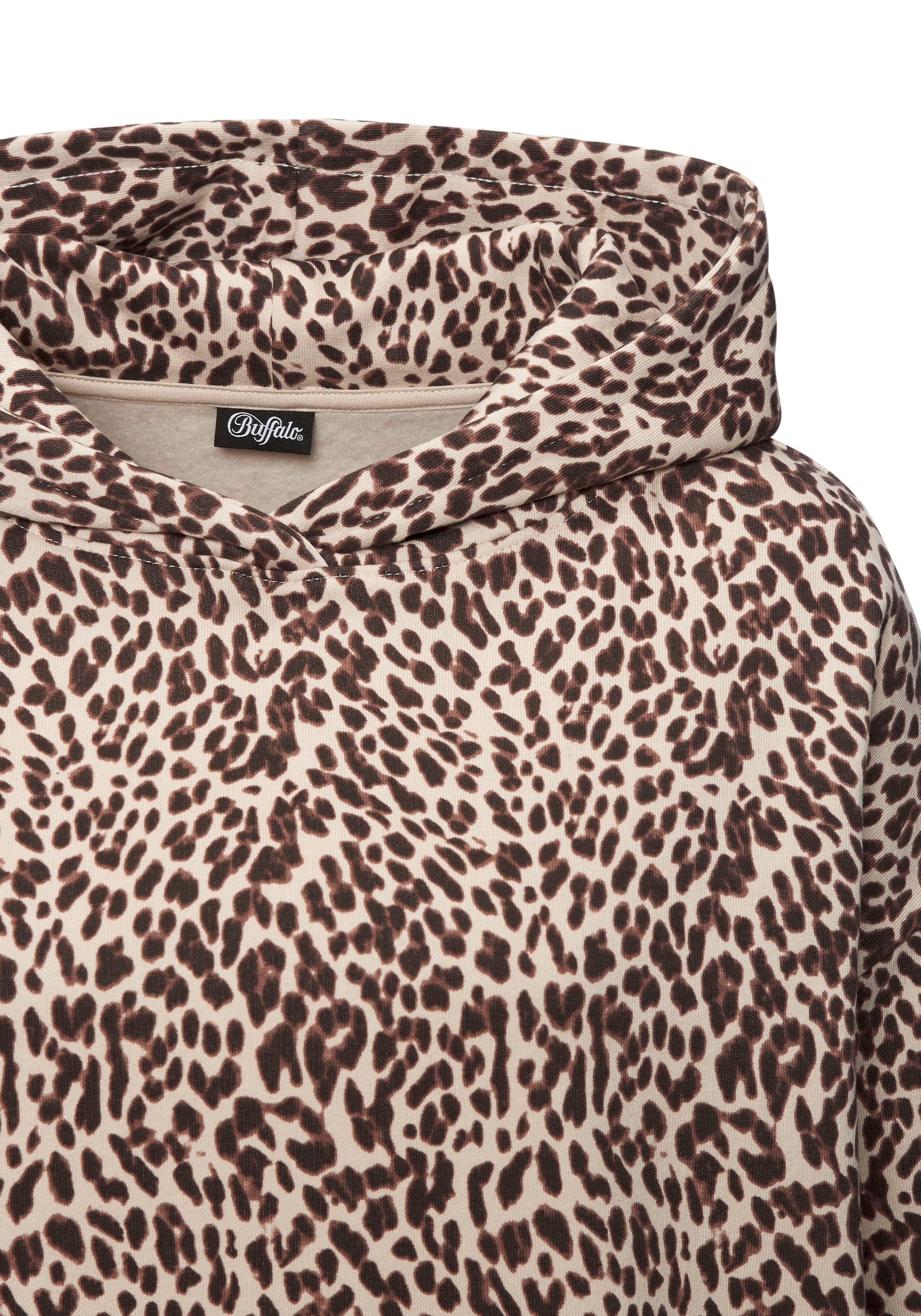 Buffalo Kapuzenpullover, in Leo-Optik