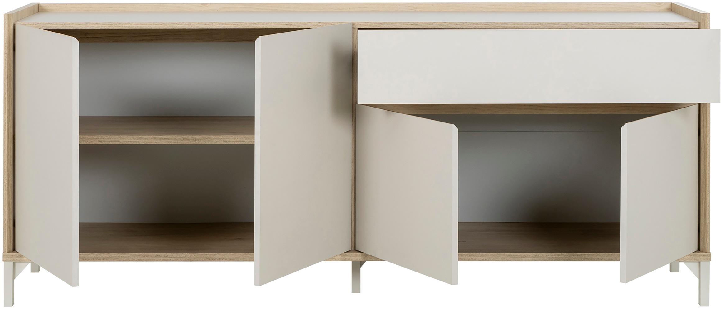 Gami Sideboard »Lenk«, Elegantes und praktisches Aufbewahrungsbuffet