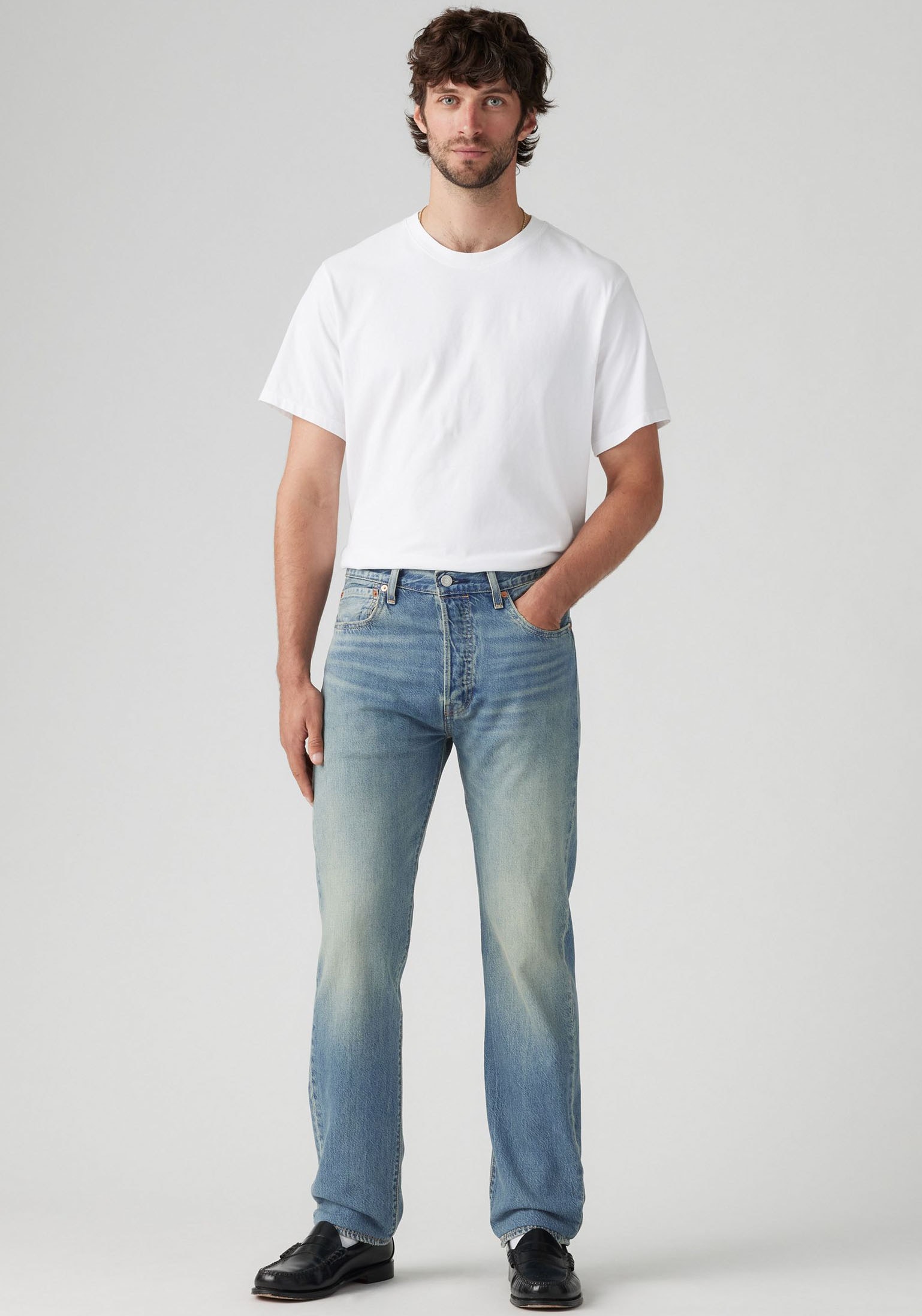 Levi's® Straight-Jeans »501 LEVI'S ORIGINAL«, mit Markenlabel