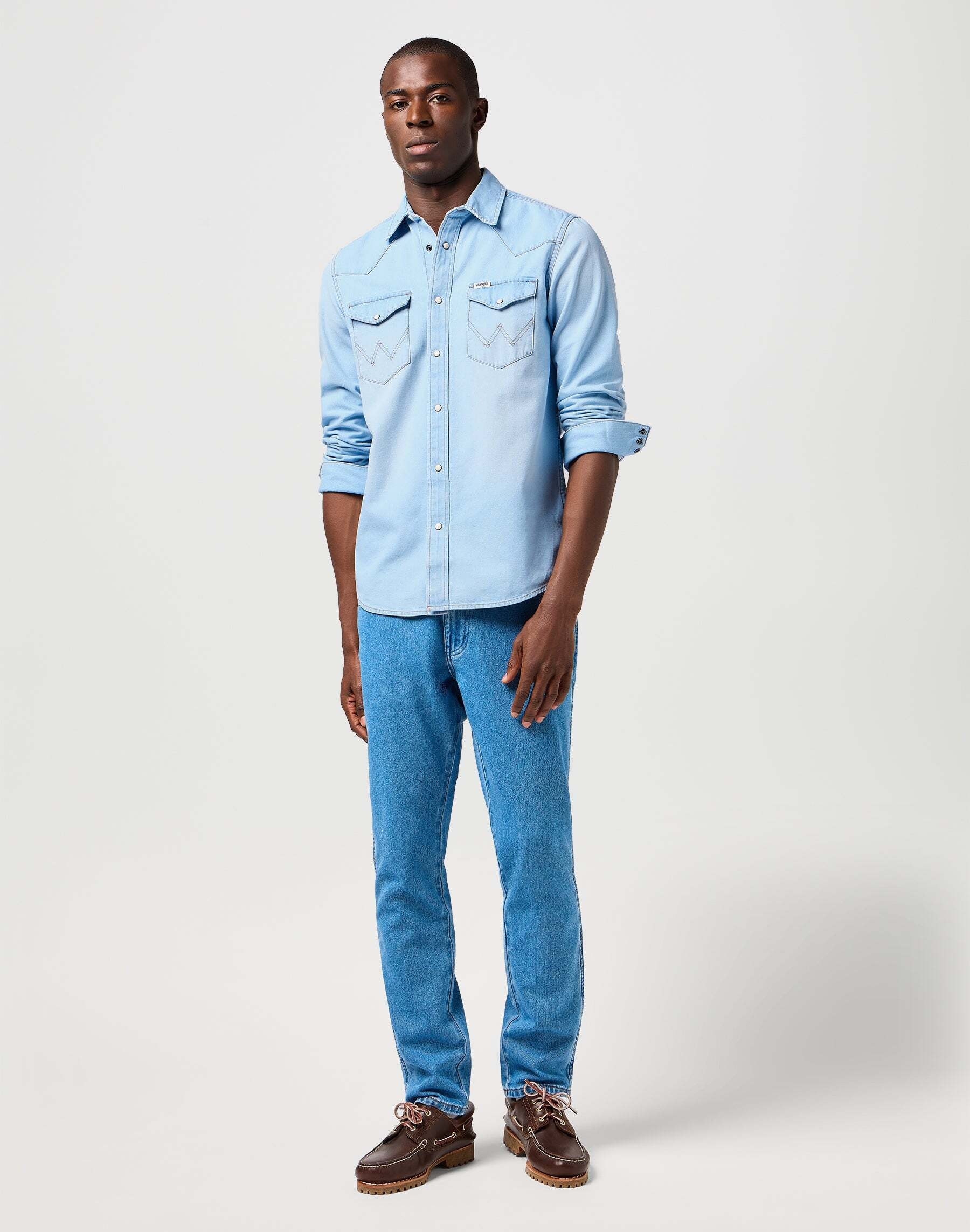 Wrangler Jeanshemd »Wrangler Jeanshemd Western Shirt«