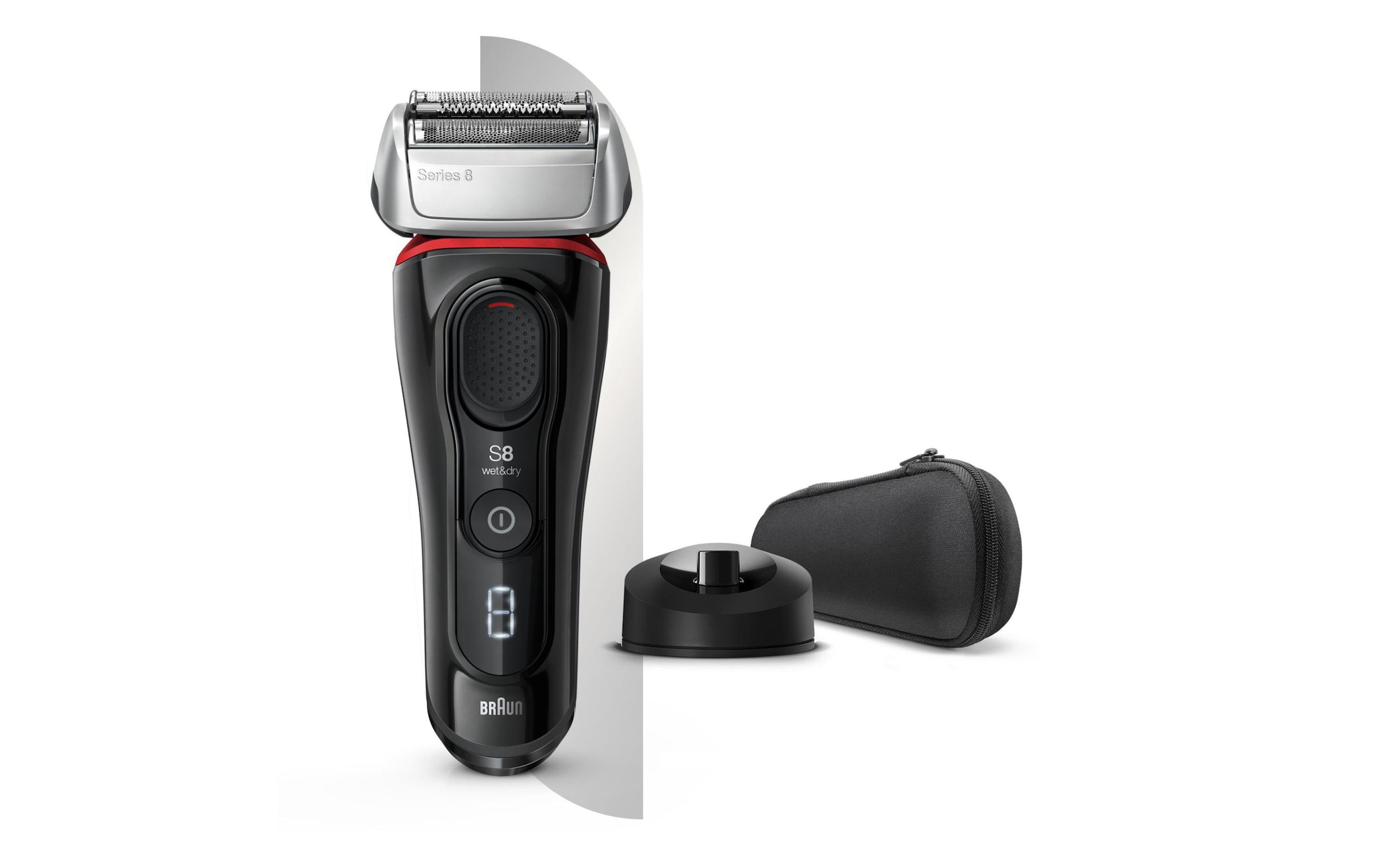 Braun Gesichtshaarrasierer »Braun Herrenrasierer Series 8 8340s«