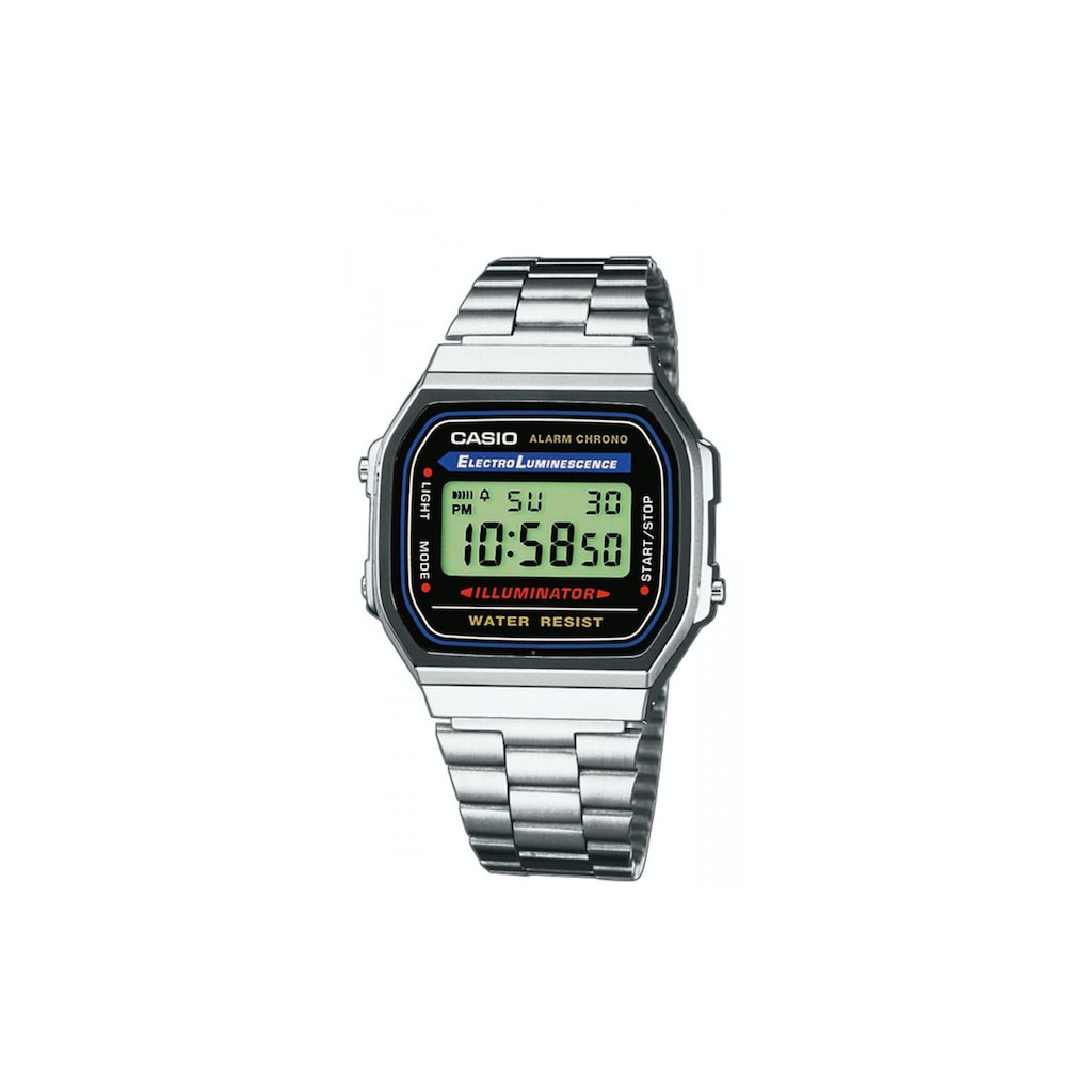 CASIO Watch »Armbanduhr Collection A168WA-1YES«