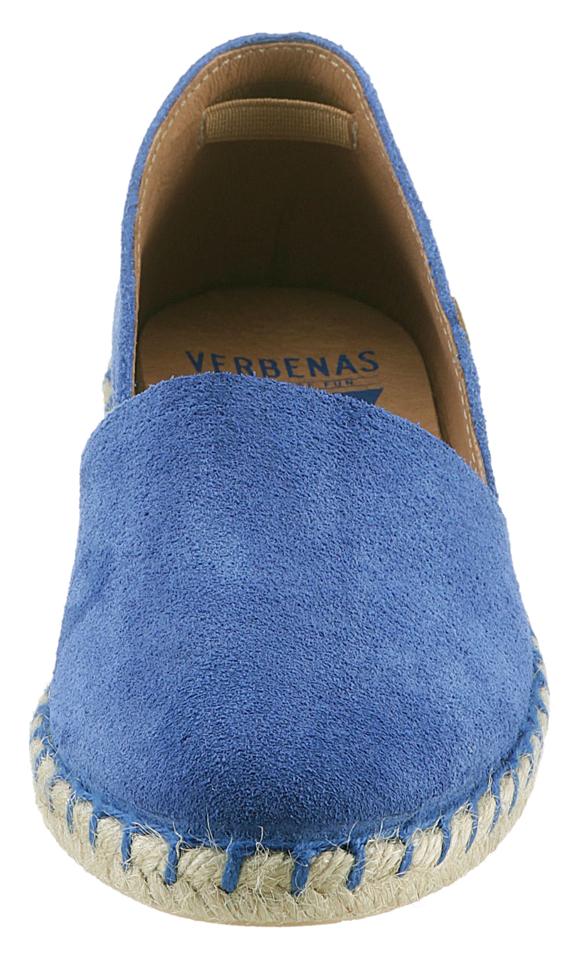 VERBENAS Espadrille, Schlupfschuh, Sommerschuh, Loafer mit typischem Jute-Rahmen