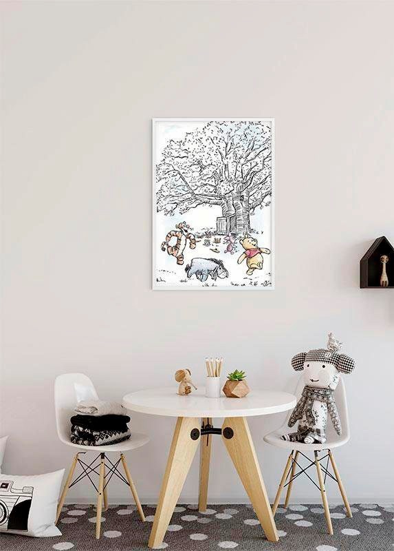 Komar Poster »Winnie Pooh Playground«, Disney, (1 St.), Kinderzimmer, Schlafzimmer, Wohnzimmer