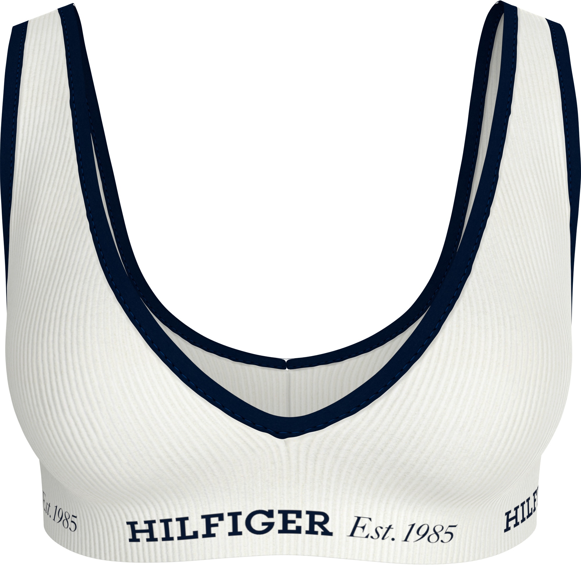 Tommy Hilfiger Underwear Triangel-BH »RP TRIANGLE«, mit Rippenstruktur, mit Logoschriftzug