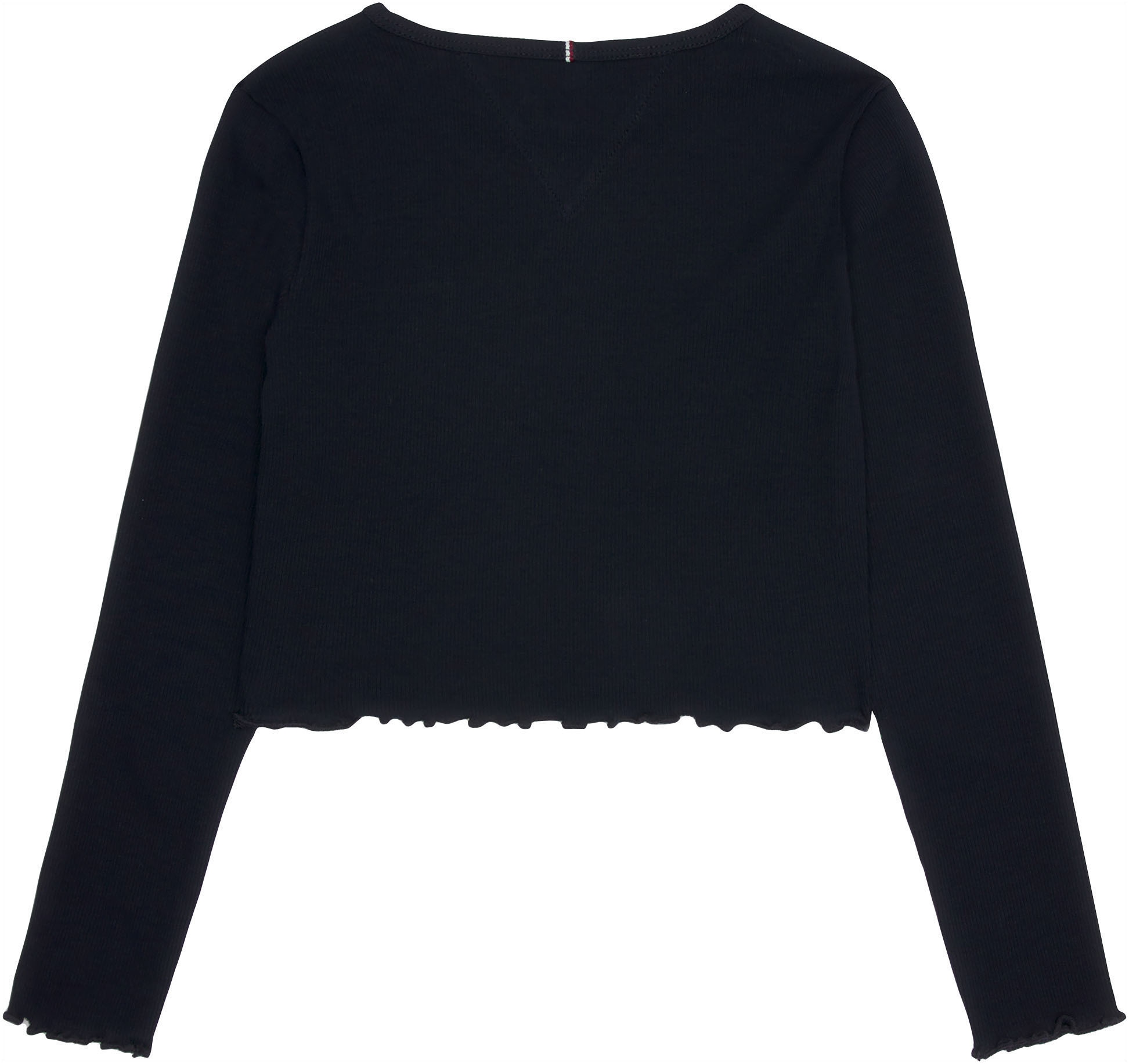 Tommy Hilfiger Langarmshirt »ESSENTIAL RIB TOP L/S«, in leichter Rippenstruktur