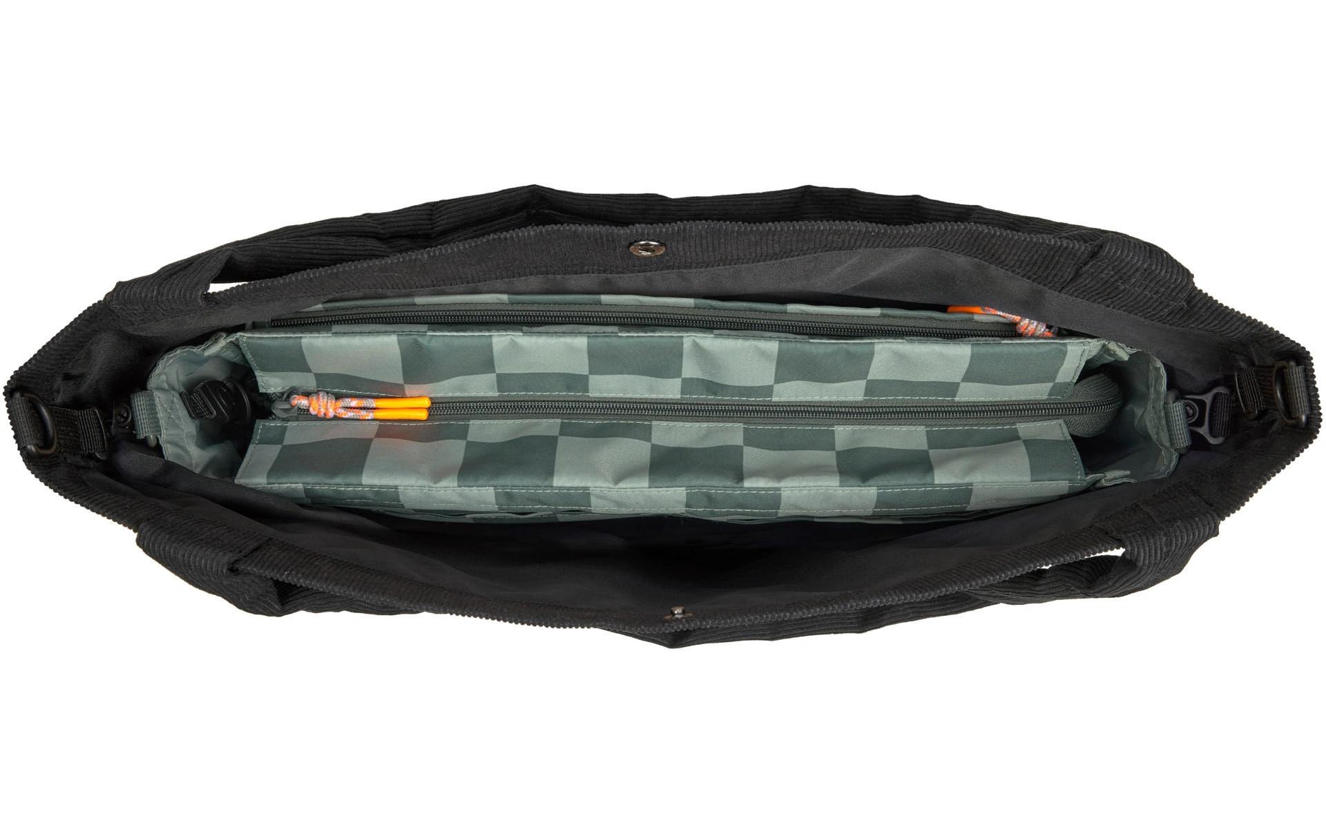 LÄSSIG Wickeltasche »Mix Shopper Cord Schwarz«