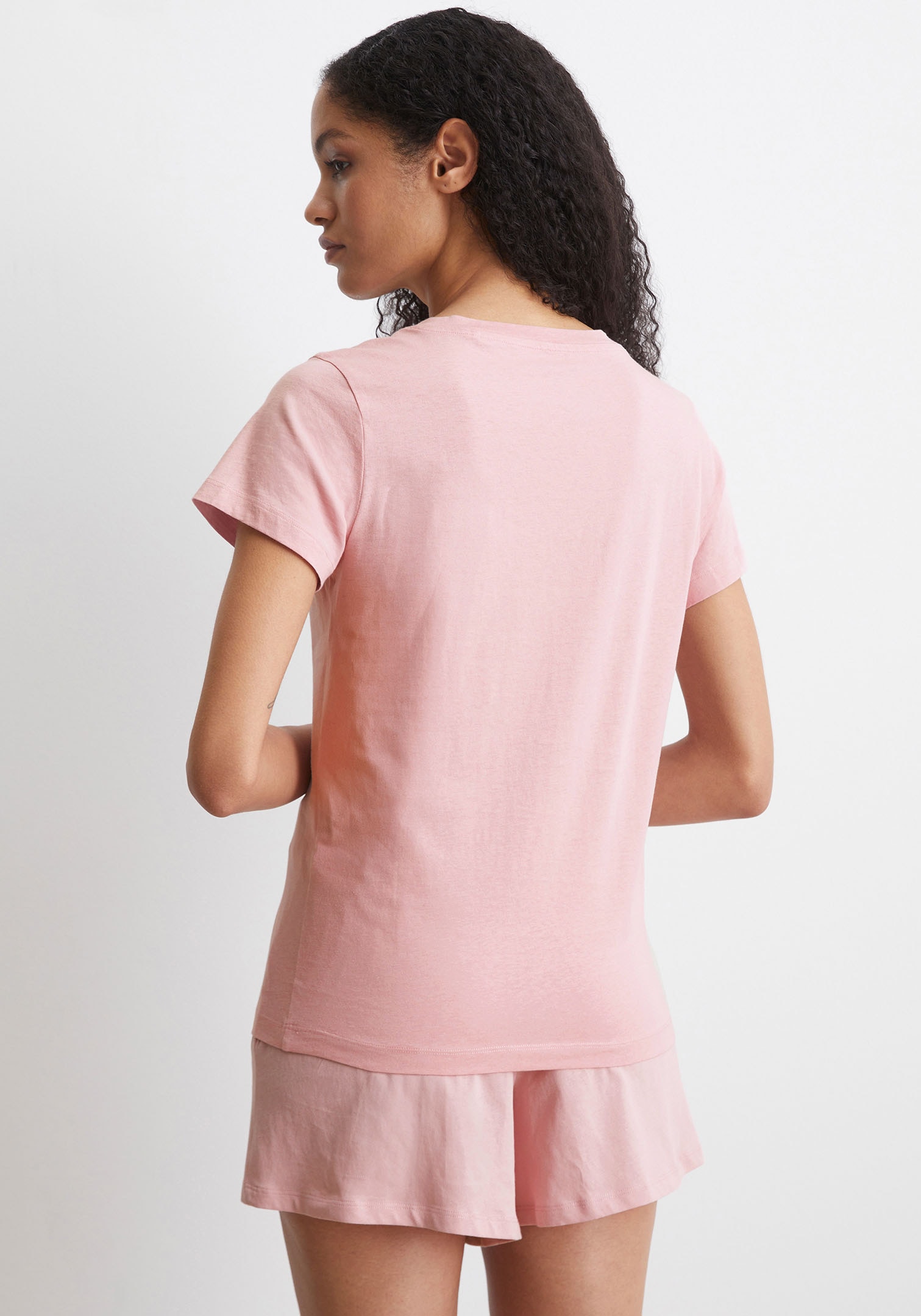 Marc O'Polo T-Shirt »Mix & Match Cotton«, mit dezenter Markenstickerei