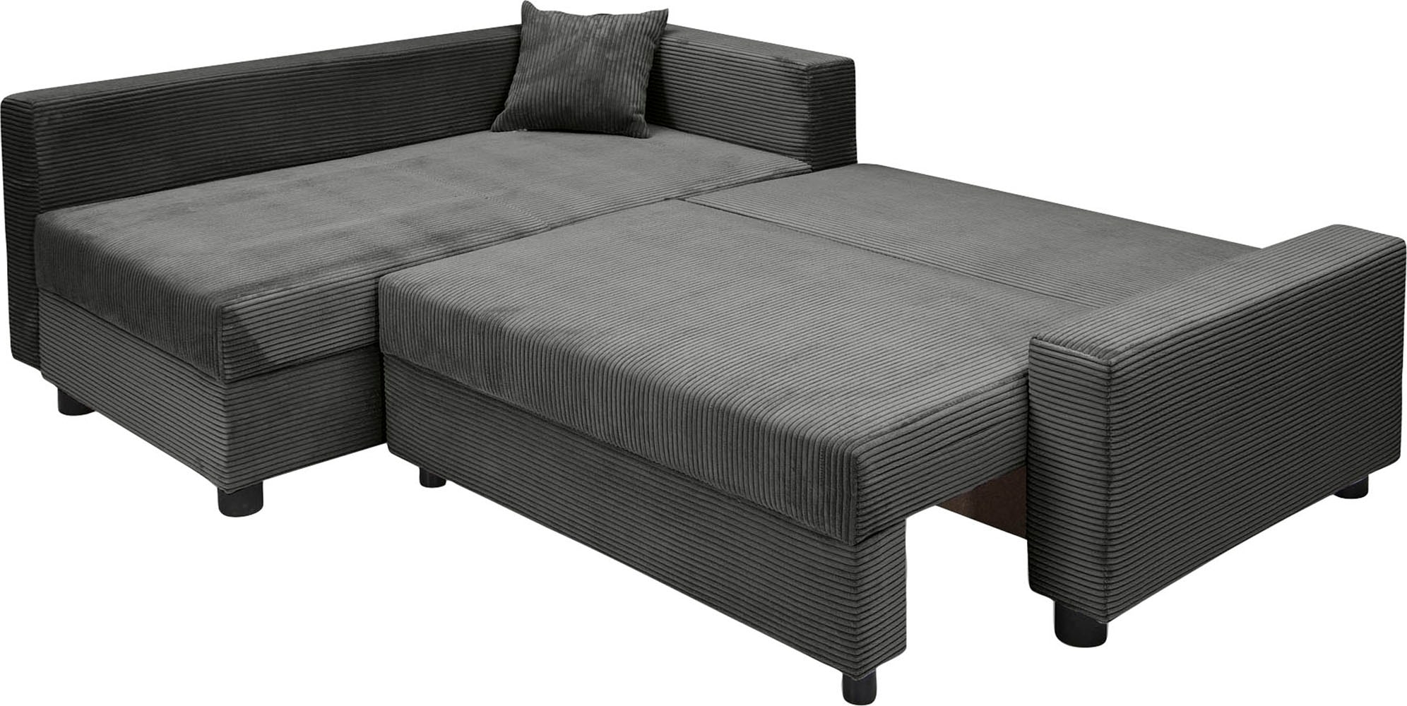 COLLECTION AB Ecksofa »30 Jahre Jubiläums-Modell Parma L-Form«, mit Schlaffunktion und Bettkasten, inklusive Kissen, Bonellfederkern