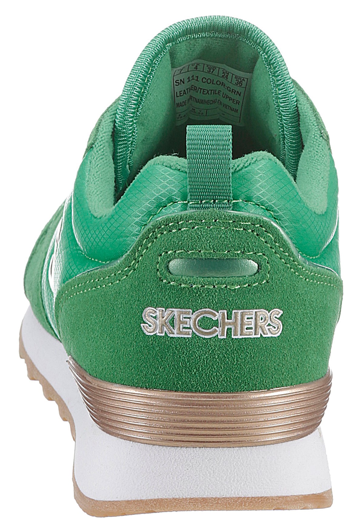 Skechers Sneaker »OG 85 - GOLDN GURL«, Schnürschuh, Original-Retro-Jogginschuh mit Air-Cooled Memory Foam®