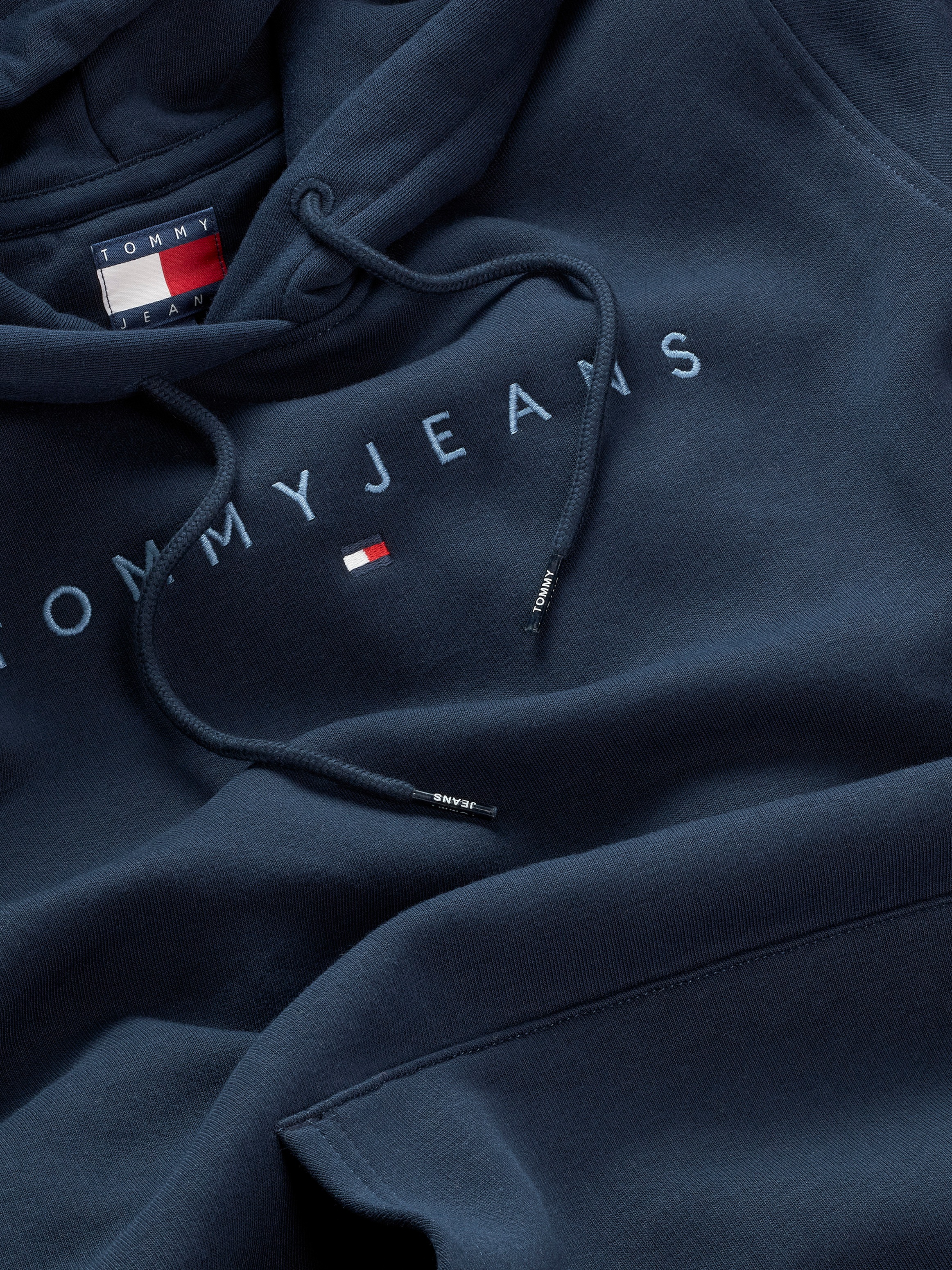 Tommy Jeans Curve Kapuzensweatshirt »TJW REG TONAL LINEAR HOODIE EXT«, in Grossen Grössen, Kapuze, Logostickerei