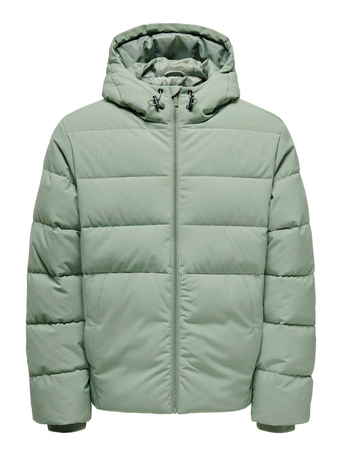 ONLY & SONS Outdoorjacke »ONSMARVIN LIFE PUFFER JACKET CS OTW«, mit Kapuze