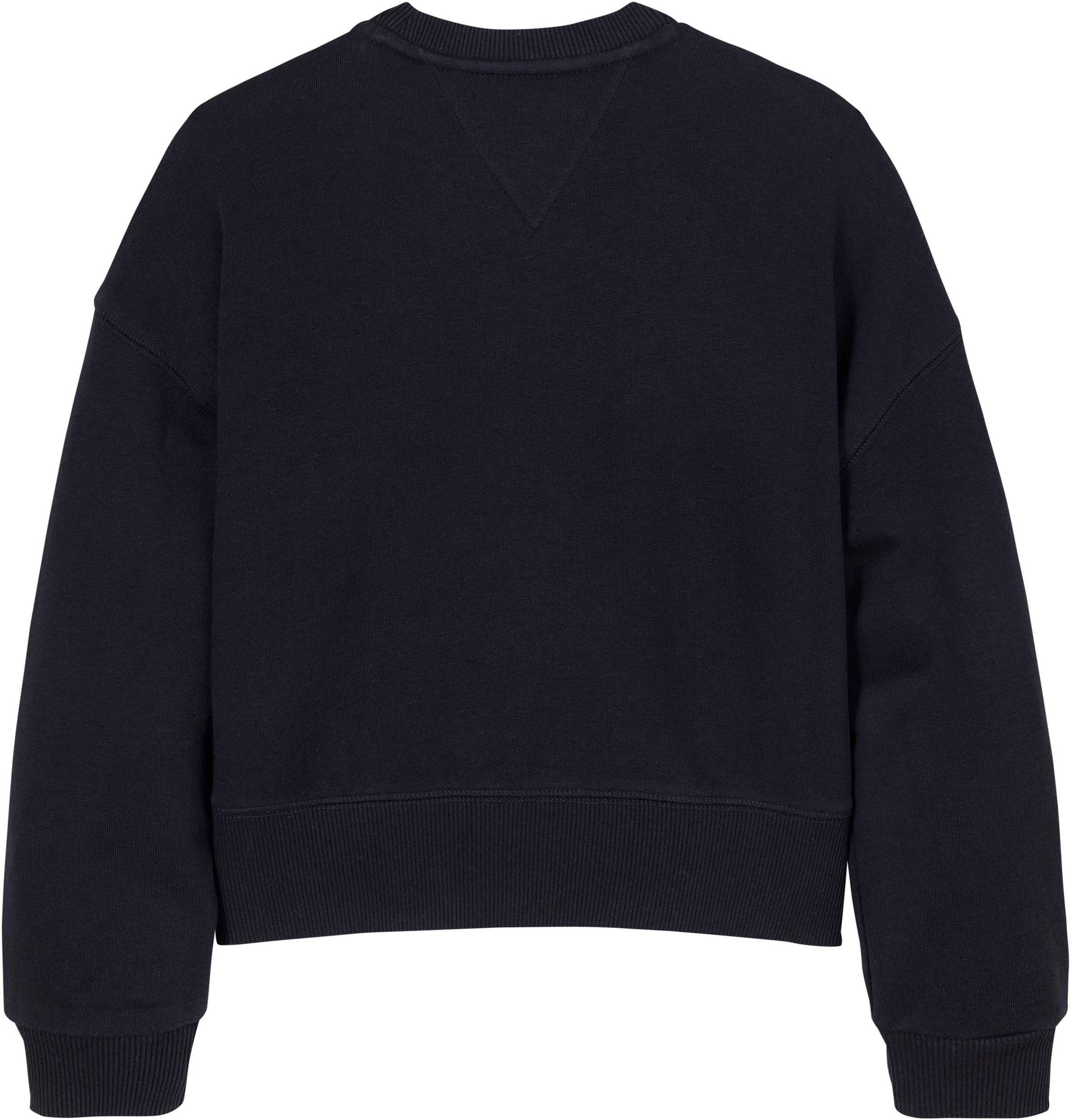Tommy Hilfiger Langarmshirt »HILFIGER NY EMBROIDERED CREWNECK«, Kinder bis 16 Jahre mit Logostickerei