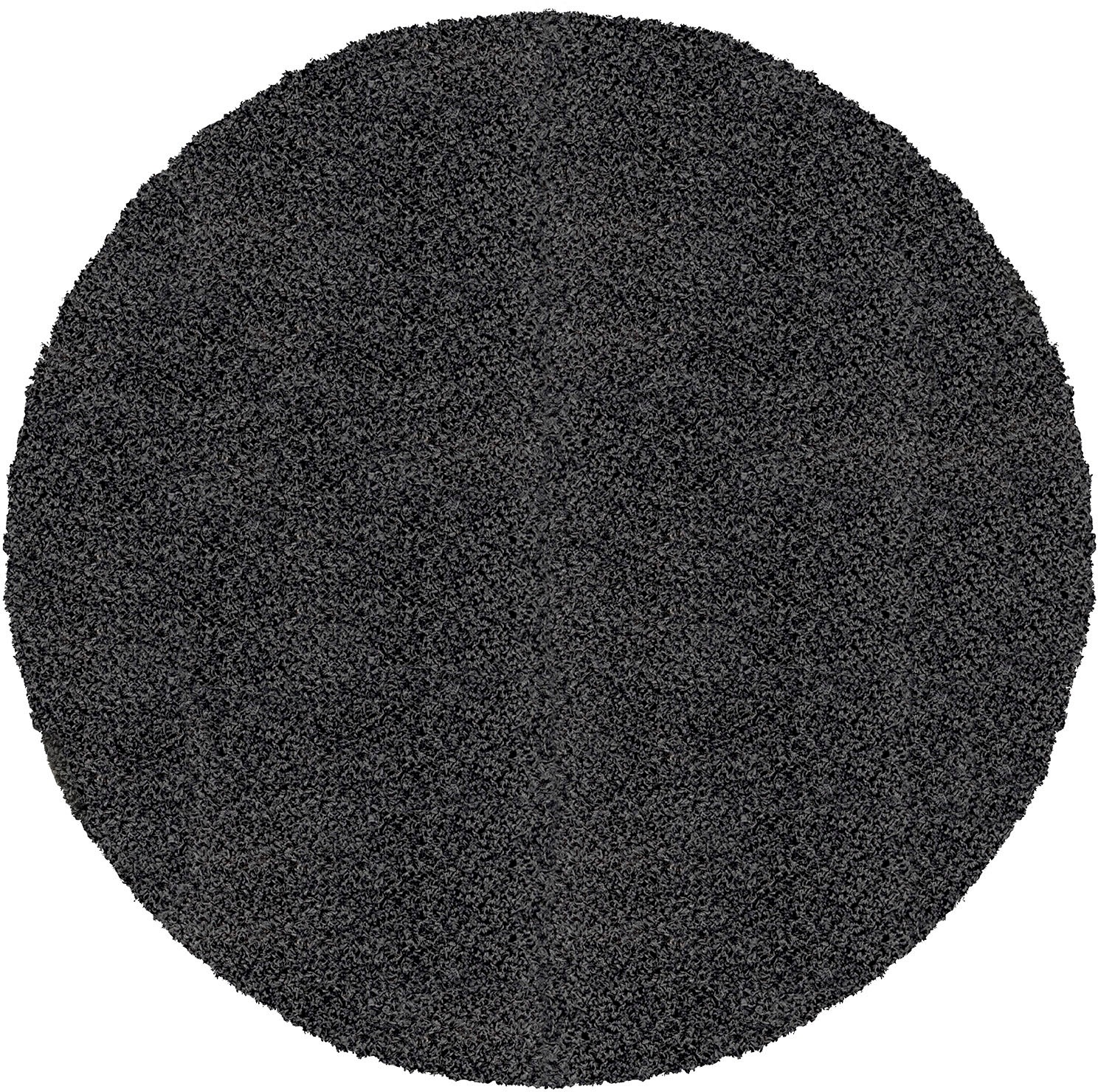 Livabliss Hochflor-Teppich »BORACAY«, rund, 37 mm Höhe, Flauschig, Langflor, Weich, Wohnzimmer Flurteppich, Grau