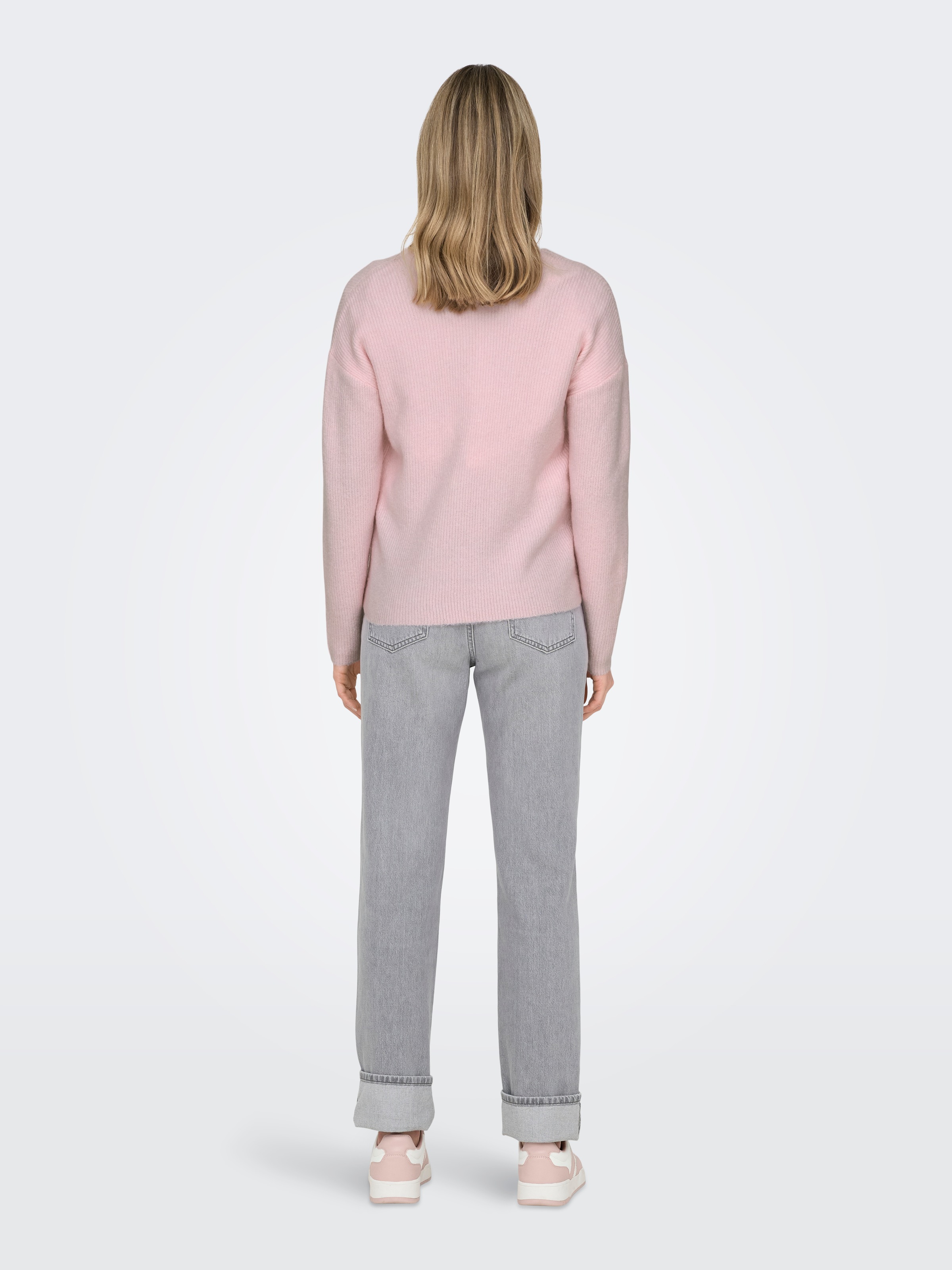 ONLY V-Ausschnitt-Pullover »ONLCAMILLA V-NECK L/S PULLOVER KNT NOOS«