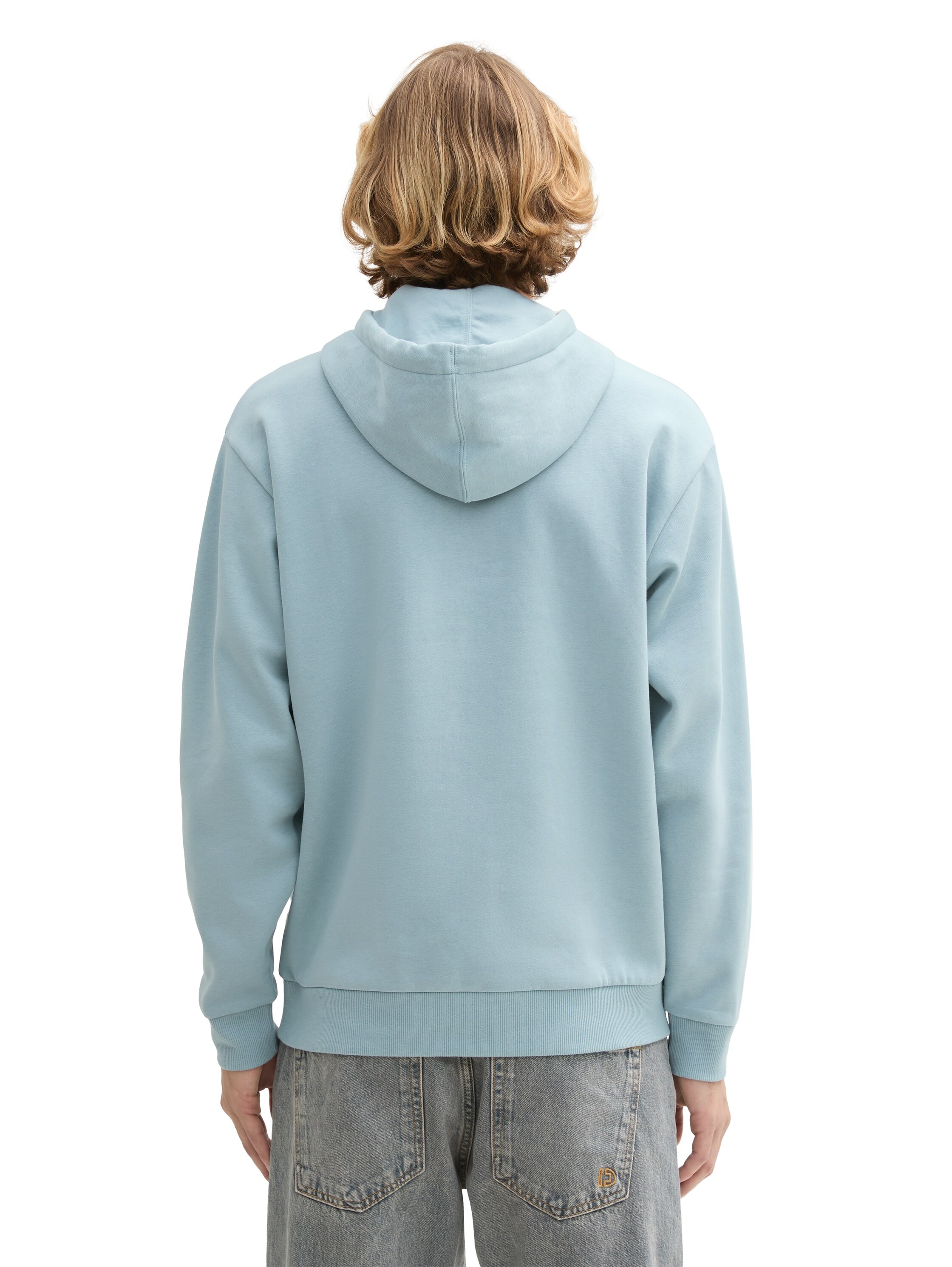 TOM TAILOR Denim Hoodie, mit grossem Logoprint