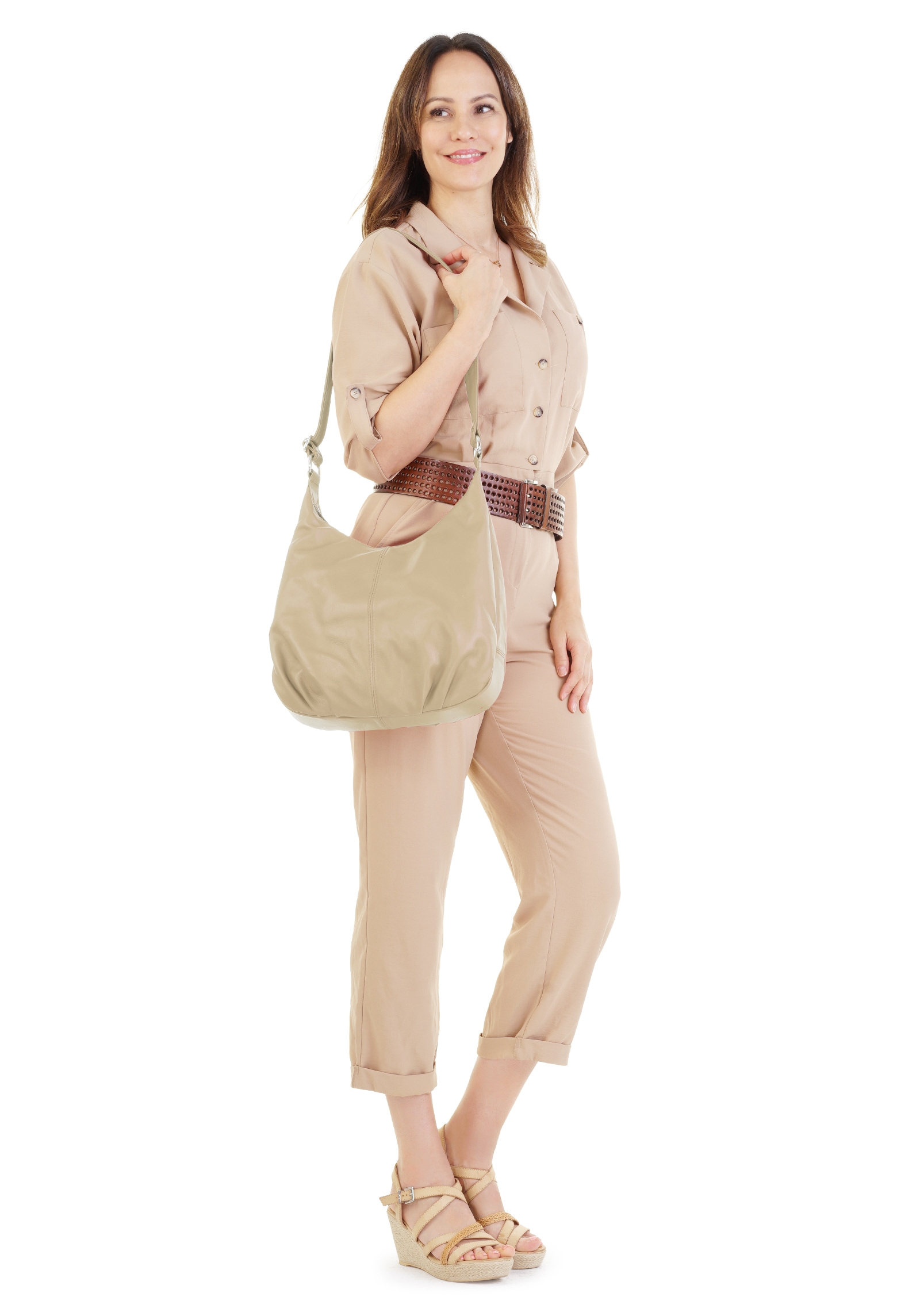 Cluty Shopper, echt Leder, Made in Italy